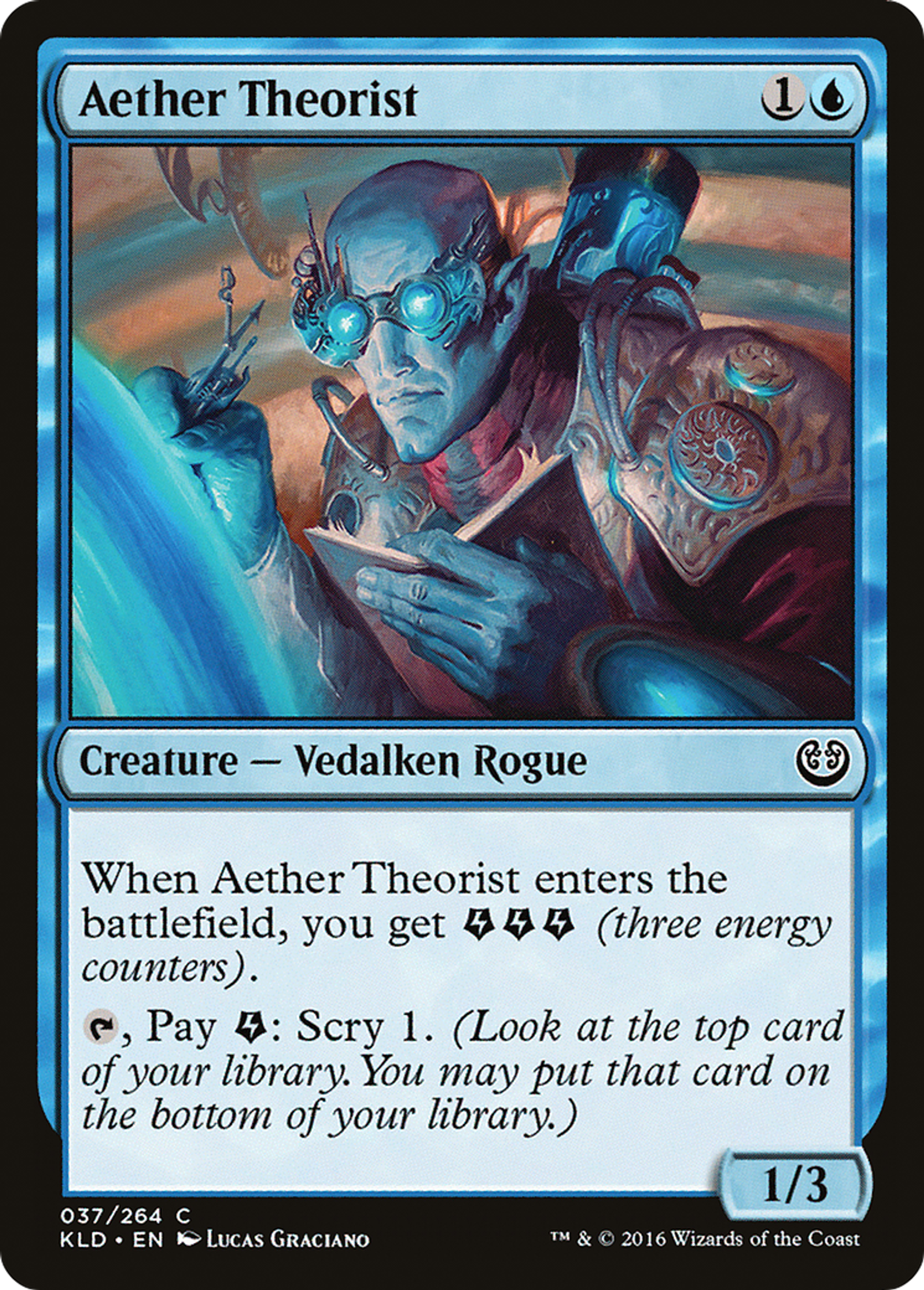 Aether Theorist — Kaladesh — Magic: The Gathering