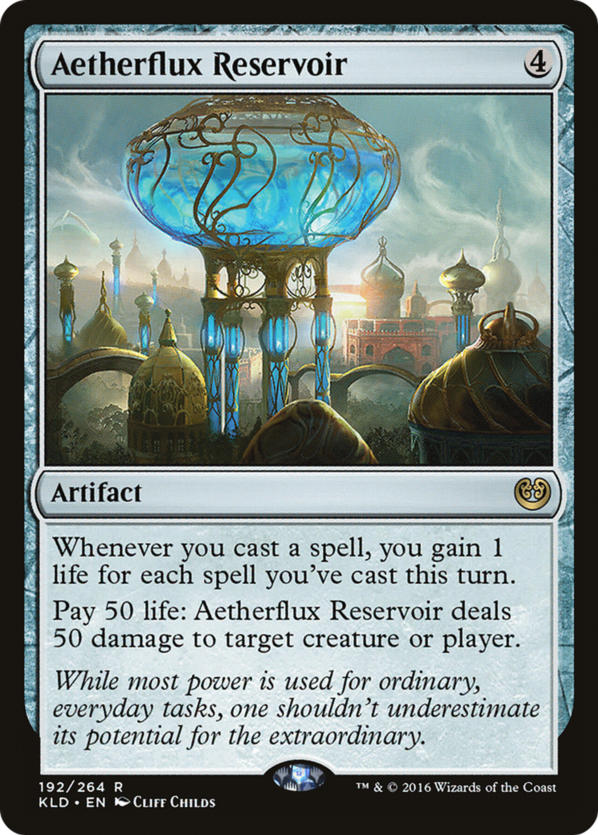 Aetherflux Reservoir — Kaladesh — Magic: The Gathering