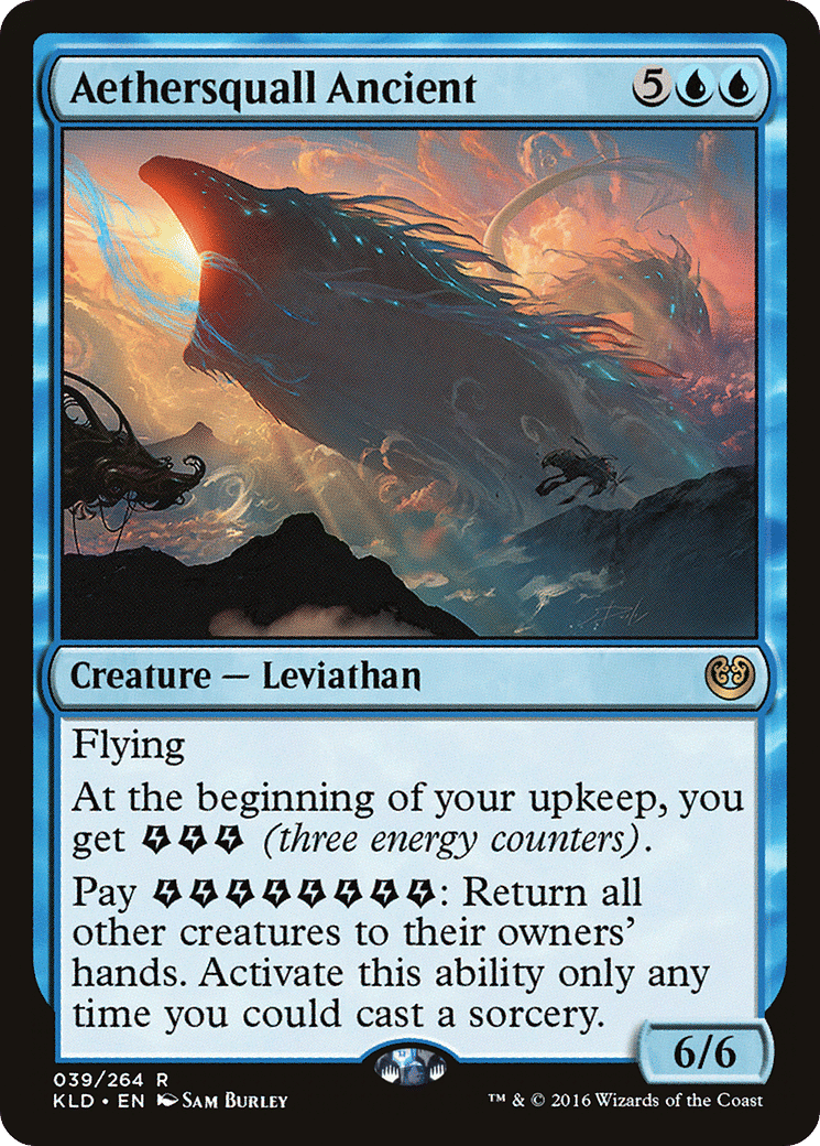 Aethersquall Ancient — Kaladesh — Magic: The Gathering