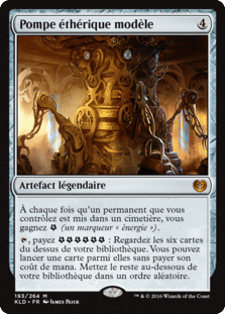 Pompe éthérique modèle — Kaladesh — Magic: The Gathering