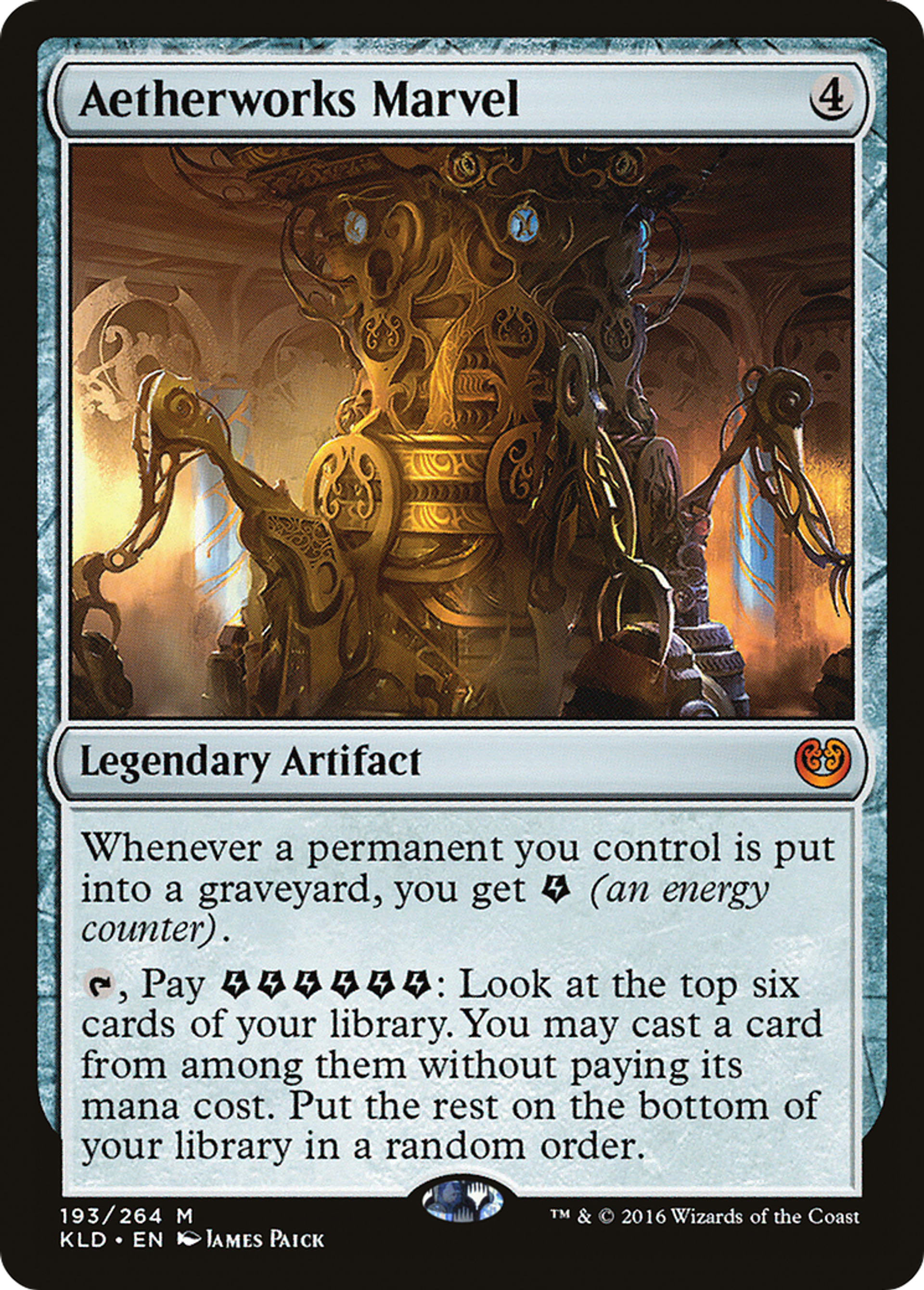 Aetherworks Marvel — Kaladesh — Magic: The Gathering