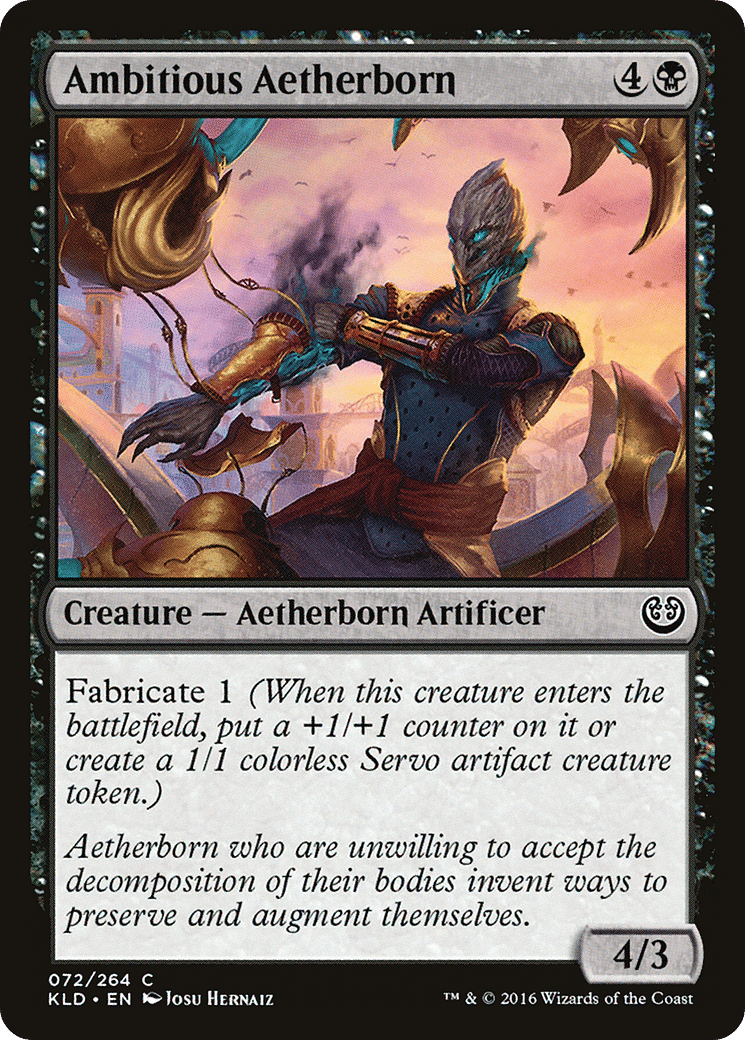Ambitious Aetherborn — Kaladesh — Magic: The Gathering