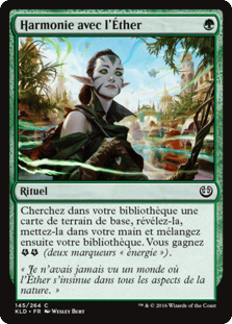 Harmonie avec l'Éther — Kaladesh — Magic: The Gathering