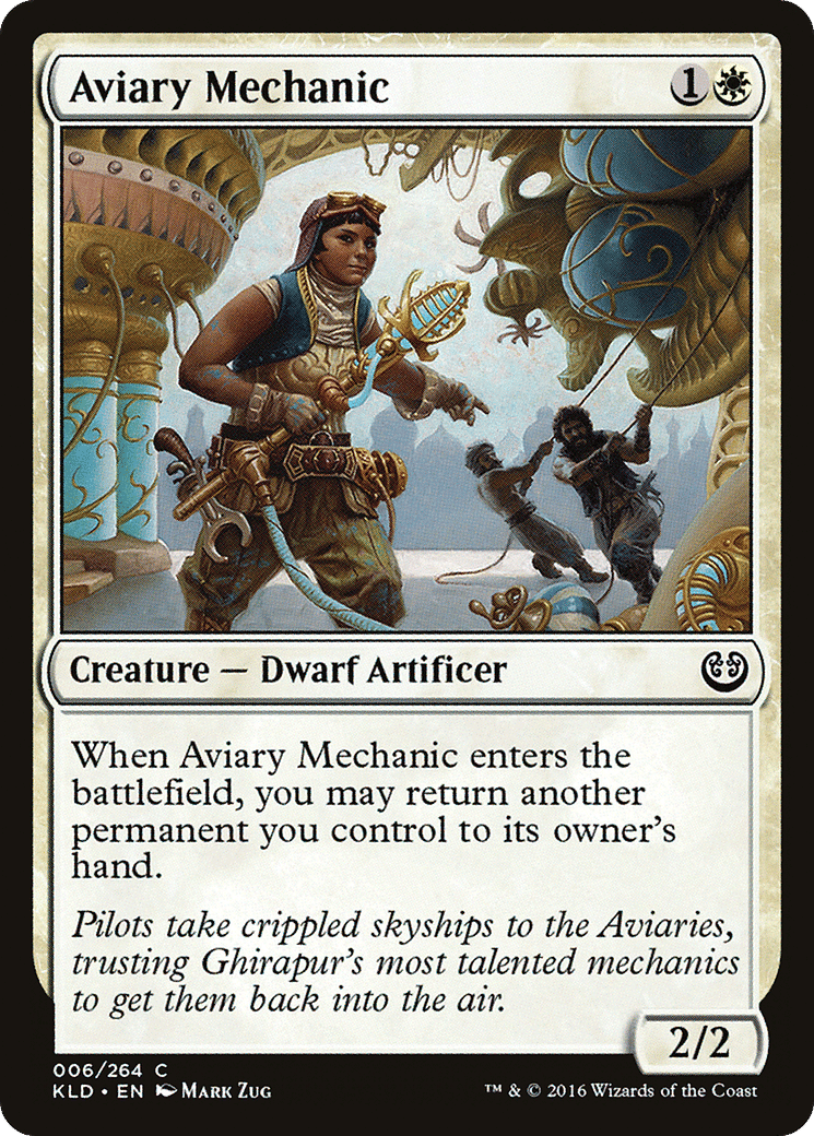 Aviary Mechanic — Kaladesh — Magic: The Gathering