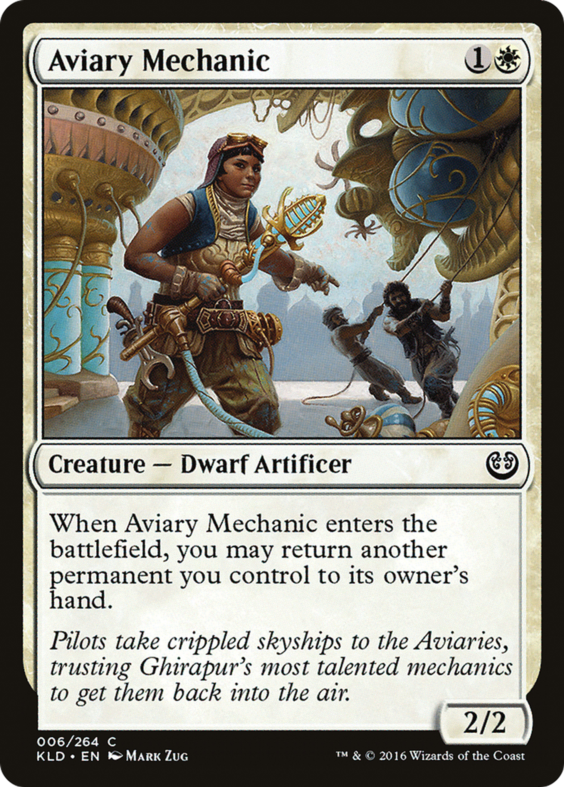 Aviary Mechanic — Kaladesh — Magic: The Gathering