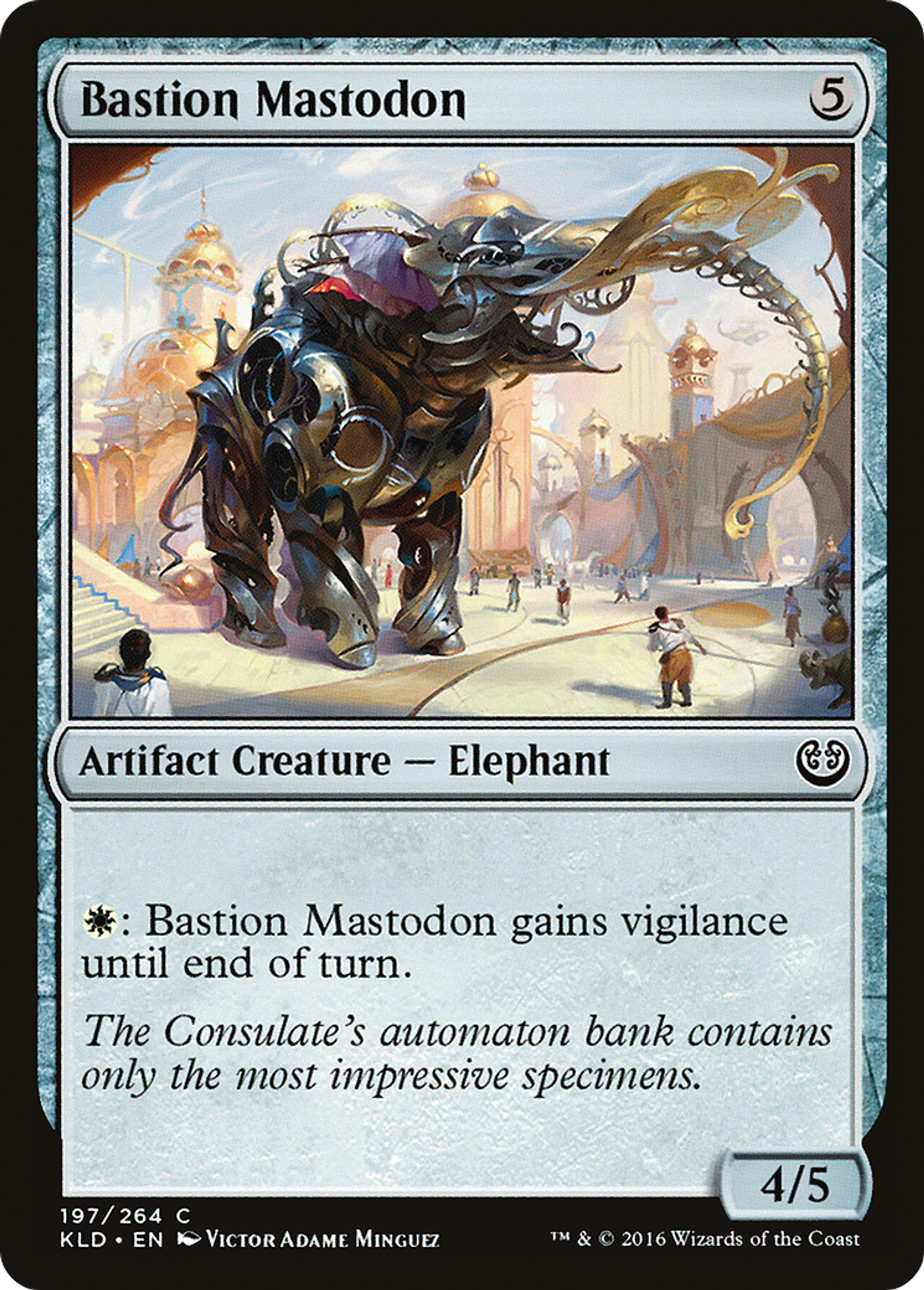 Bastion Mastodon — Kaladesh — Magic: The Gathering