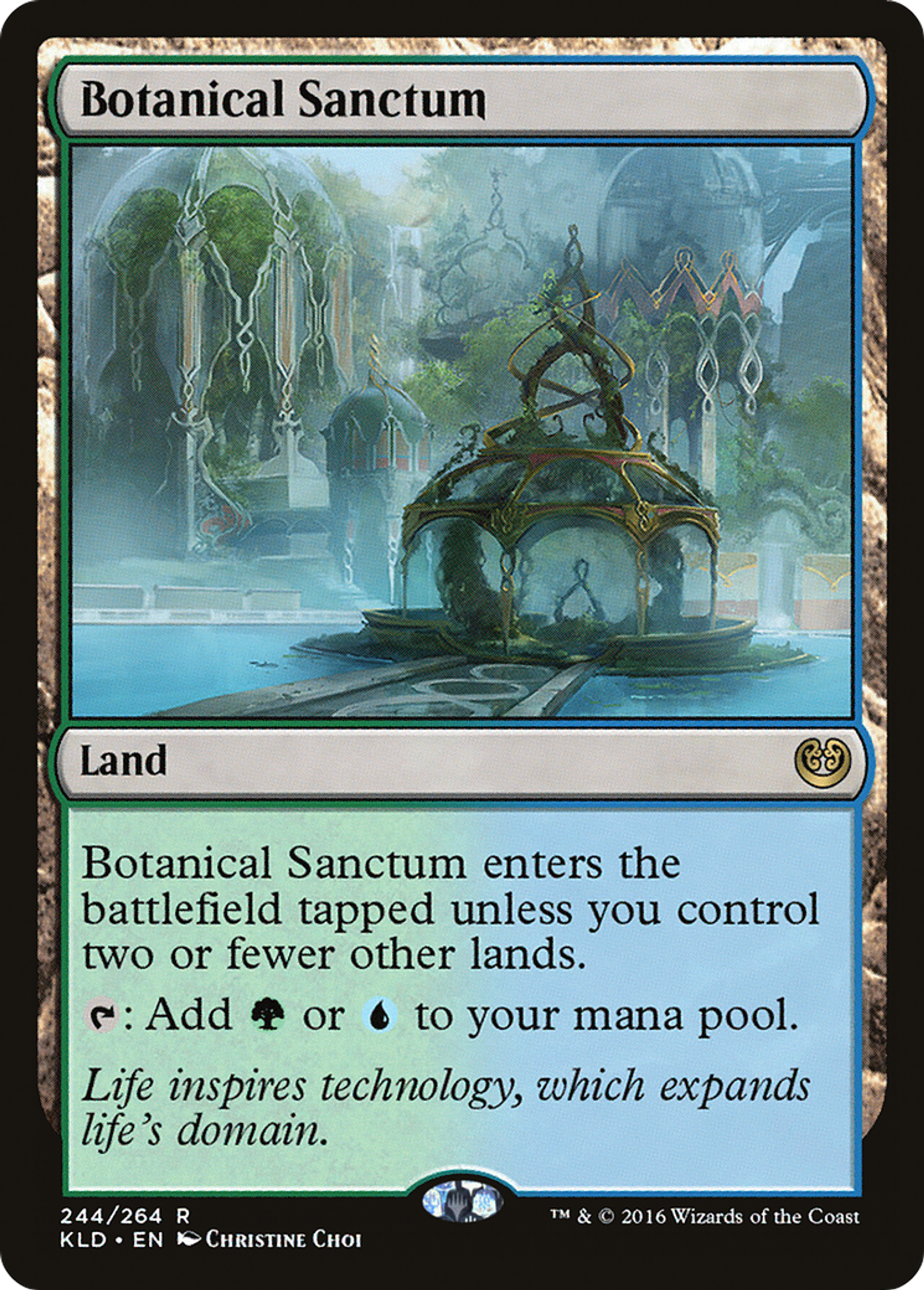 Botanical Sanctum — Kaladesh — Magic: The Gathering