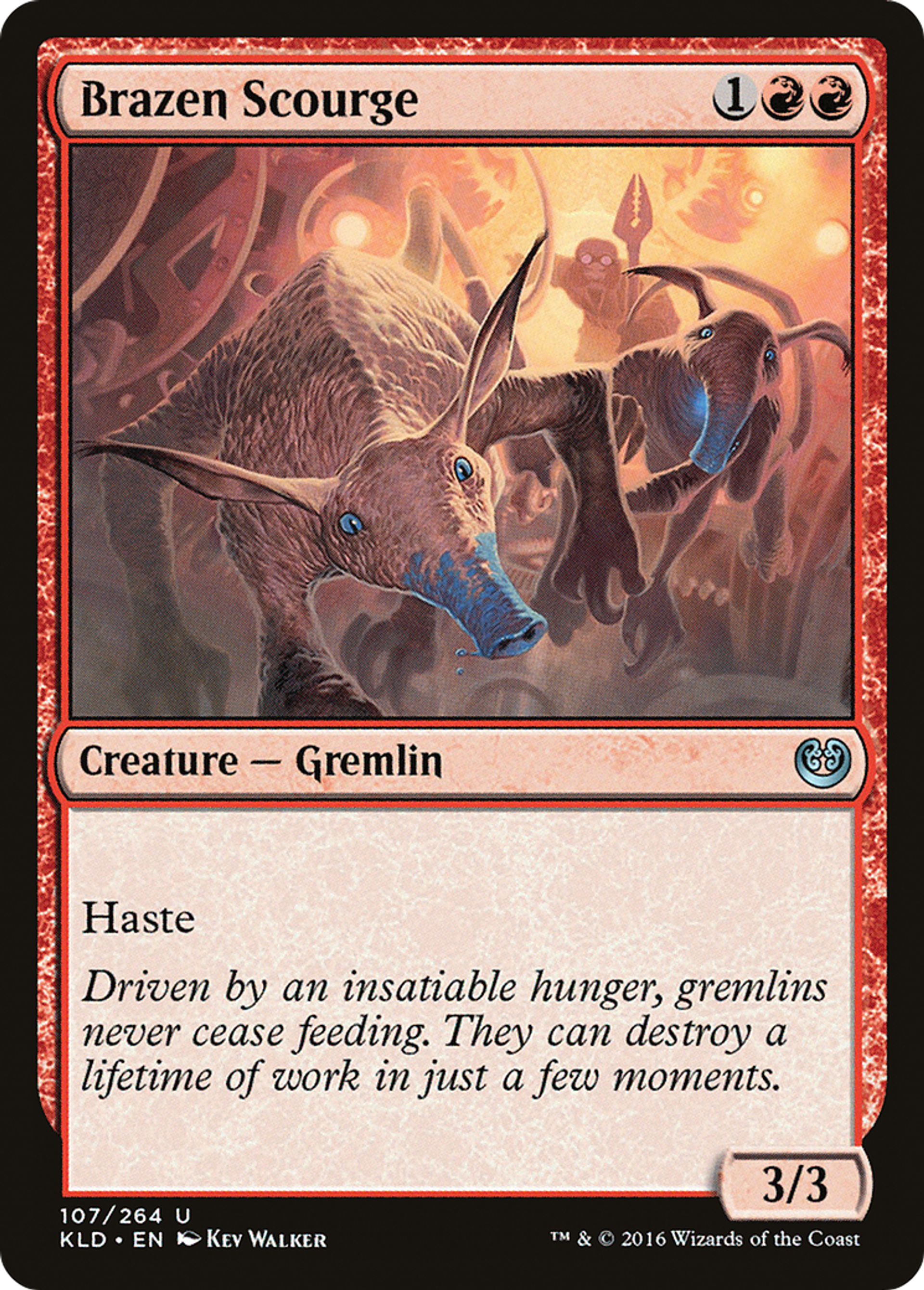 Fléau intrépide — Kaladesh — Magic: The Gathering