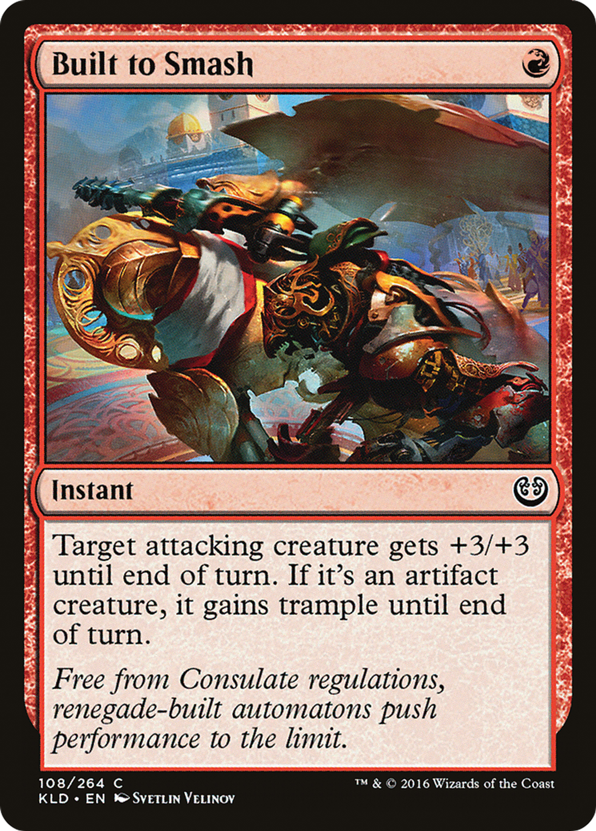 Construit pour détruire — Kaladesh — Magic: The Gathering