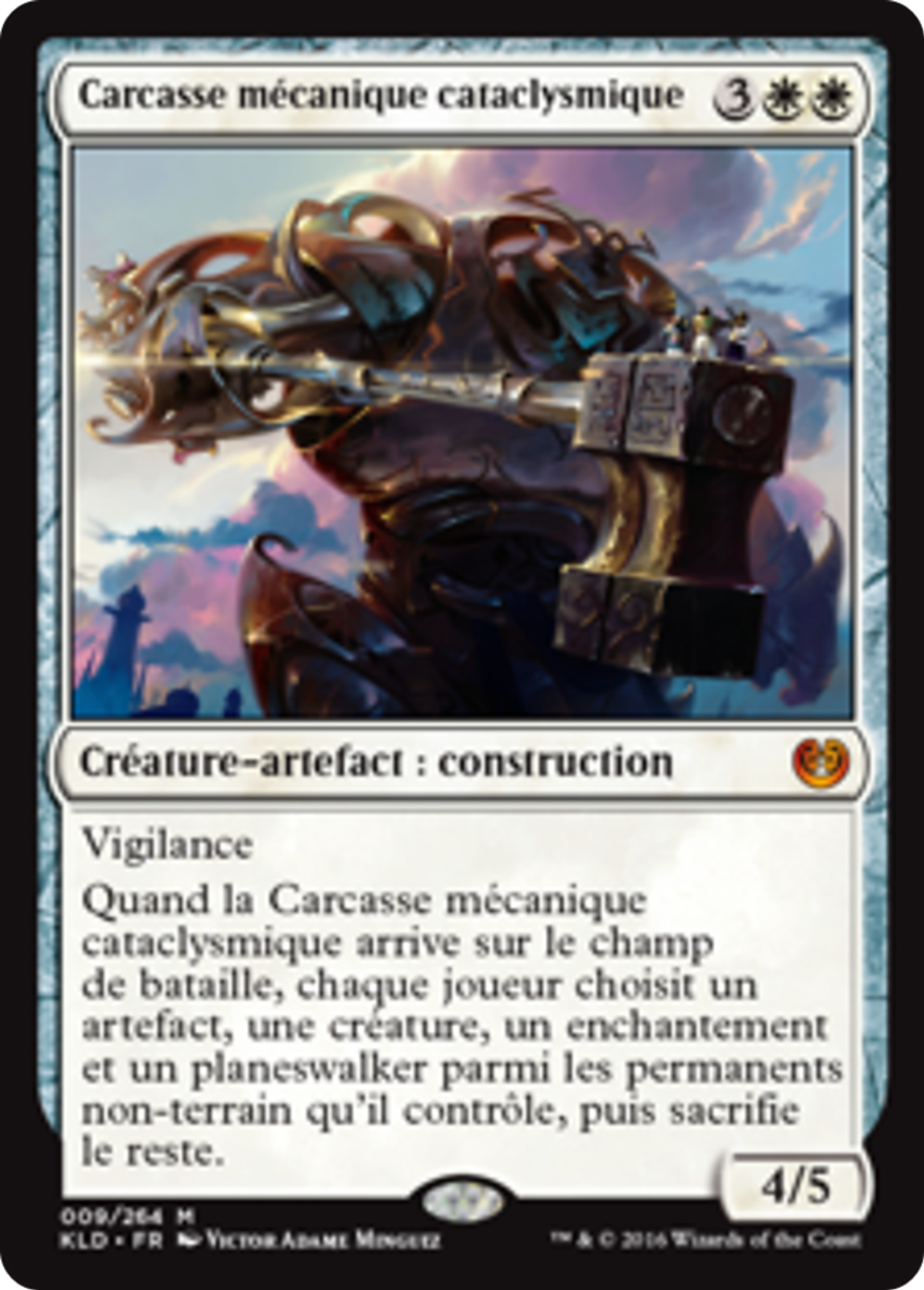 Carcasse mécanique cataclysmique — Kaladesh — Magic: The Gathering