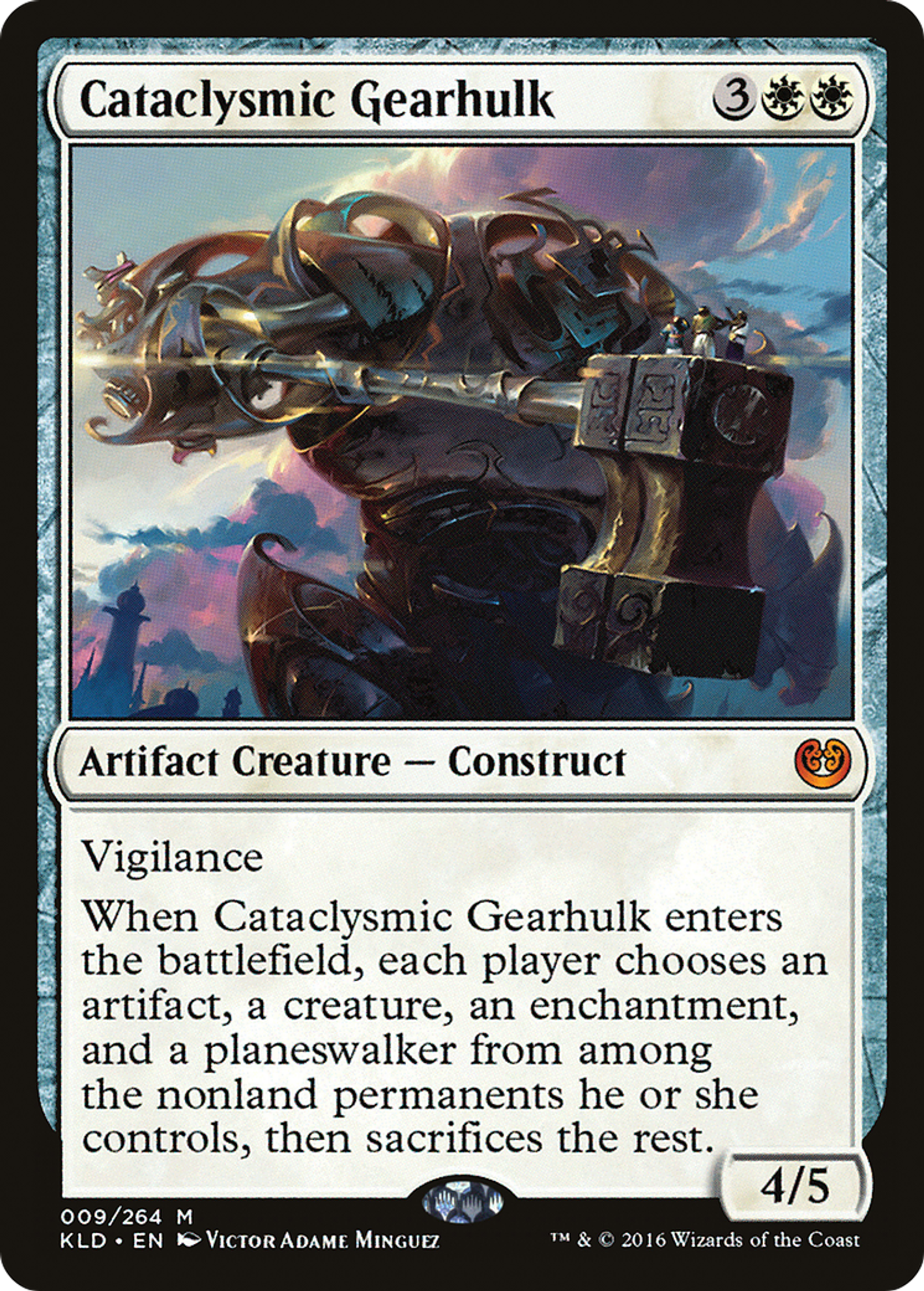 Cataclysmic Gearhulk — Kaladesh — Magic: The Gathering