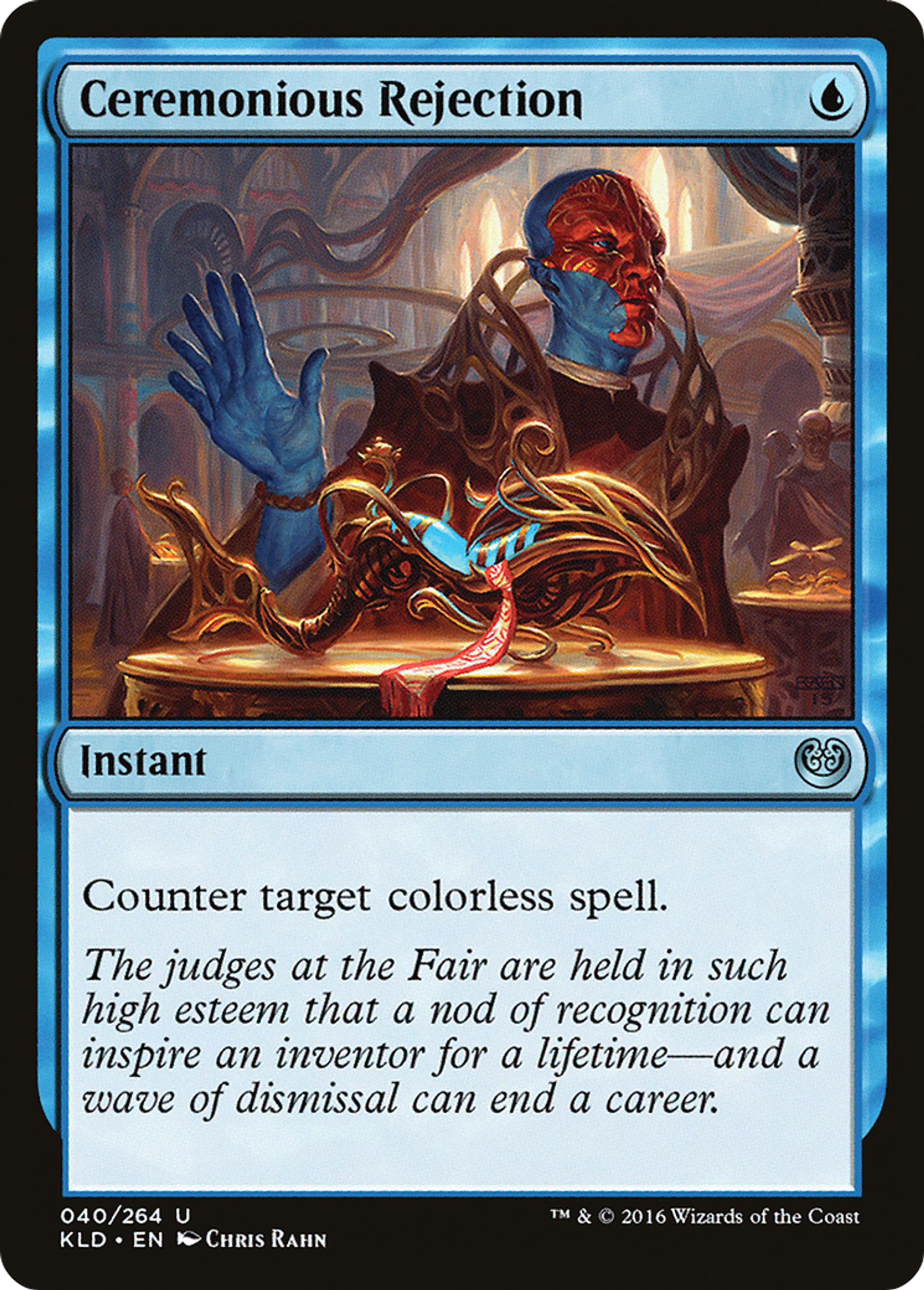 Ceremonious Rejection — Kaladesh — Magic: The Gathering