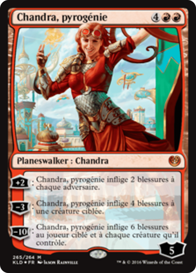 Chandra, pyrogénie — Kaladesh — Magic: The Gathering