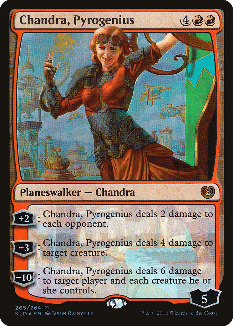 Chandra, Pyrogenius — Kaladesh — Magic: The Gathering