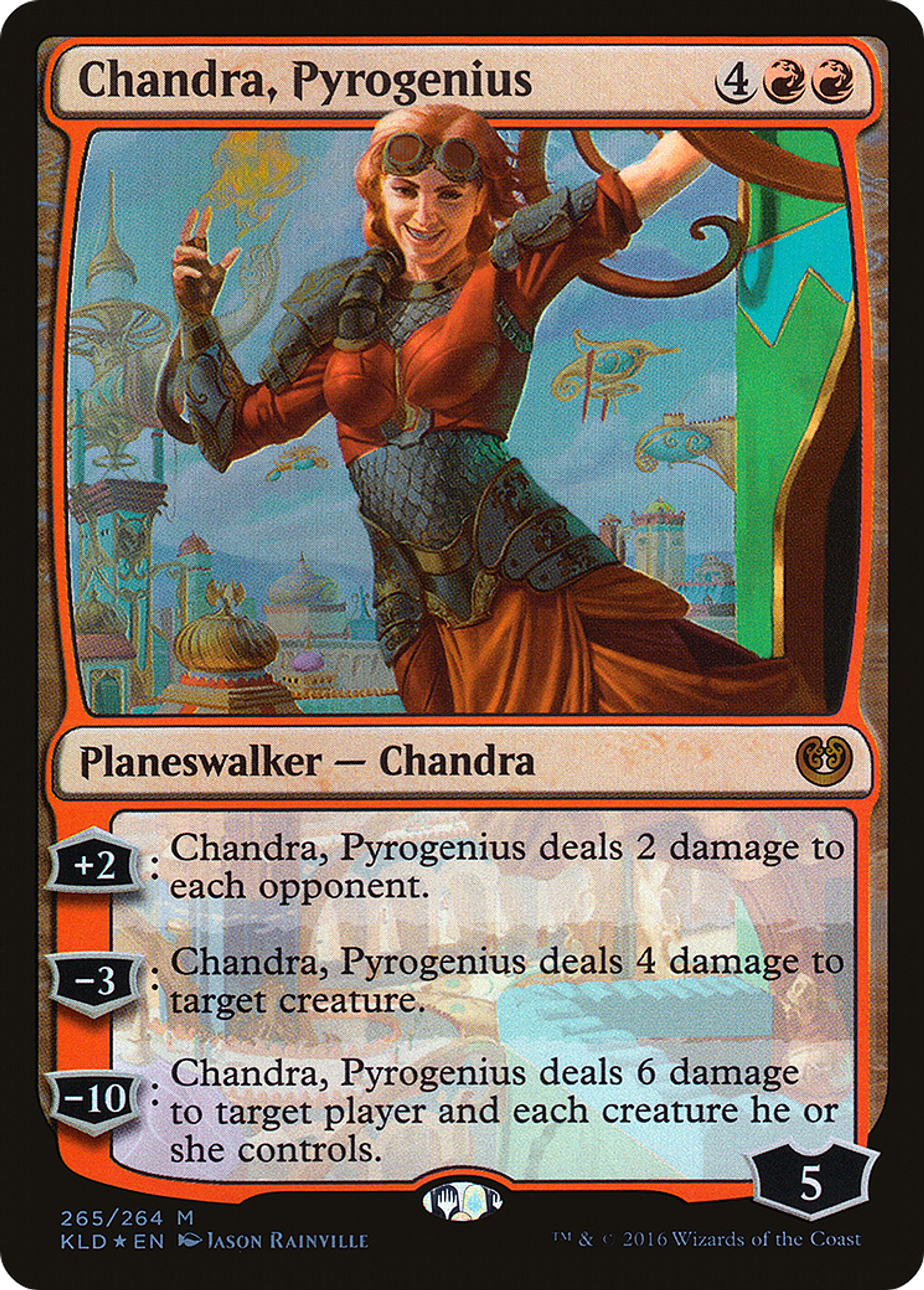 Chandra, Pyrogenius — Kaladesh — Magic: The Gathering