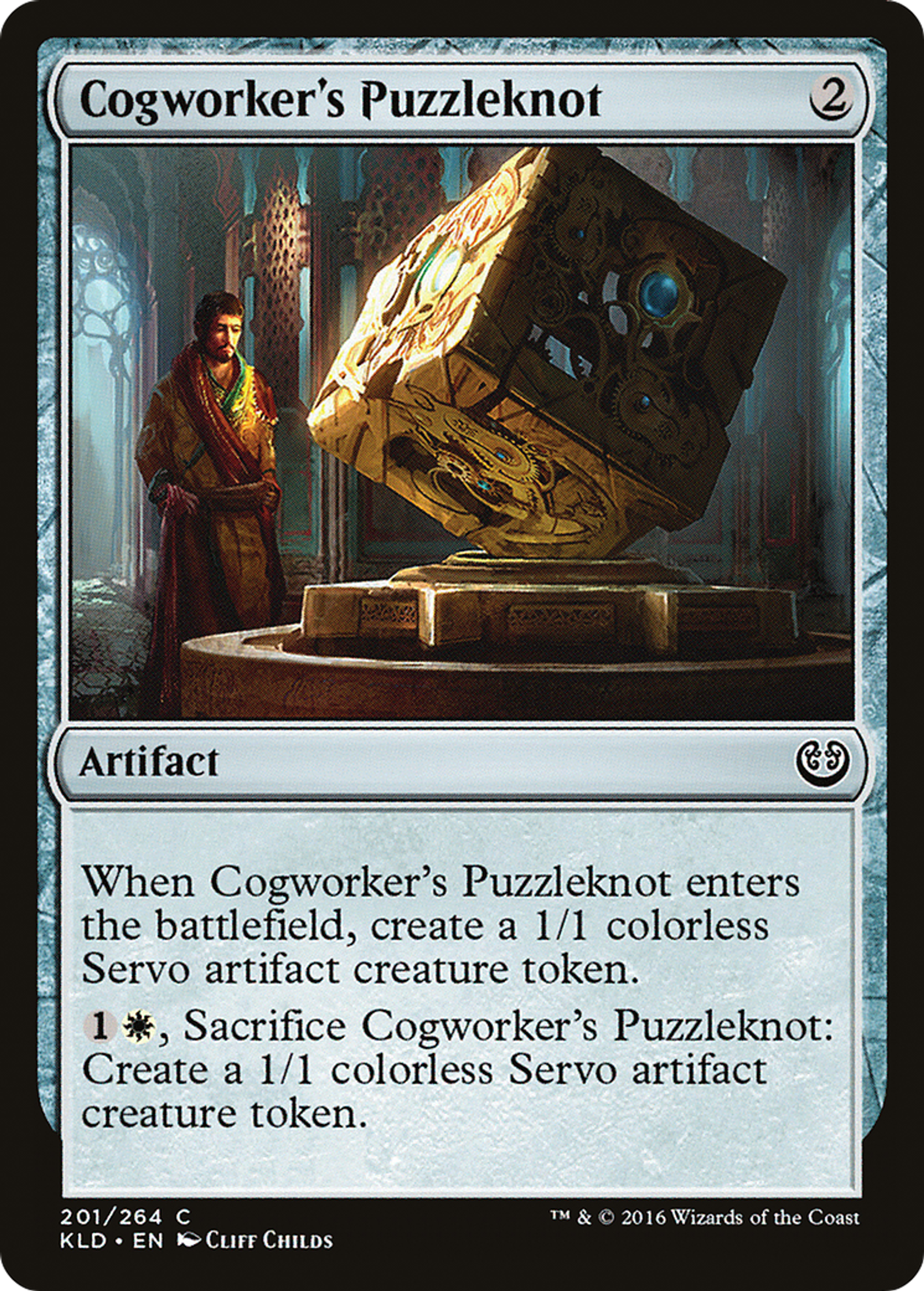 Cogworker's Puzzleknot — Kaladesh — Magic: The Gathering