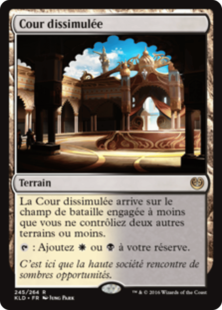 Cour dissimulée — Kaladesh — Magic: The Gathering