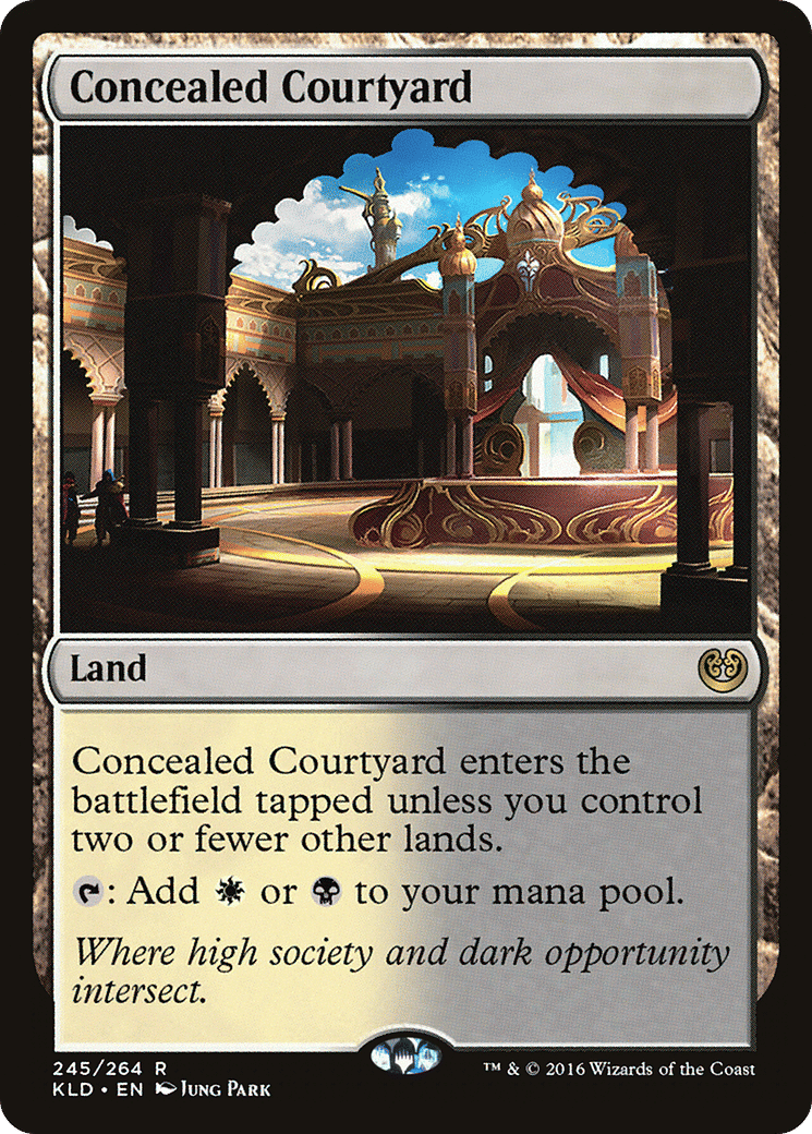 Concealed Courtyard — Kaladesh — Magic: The Gathering