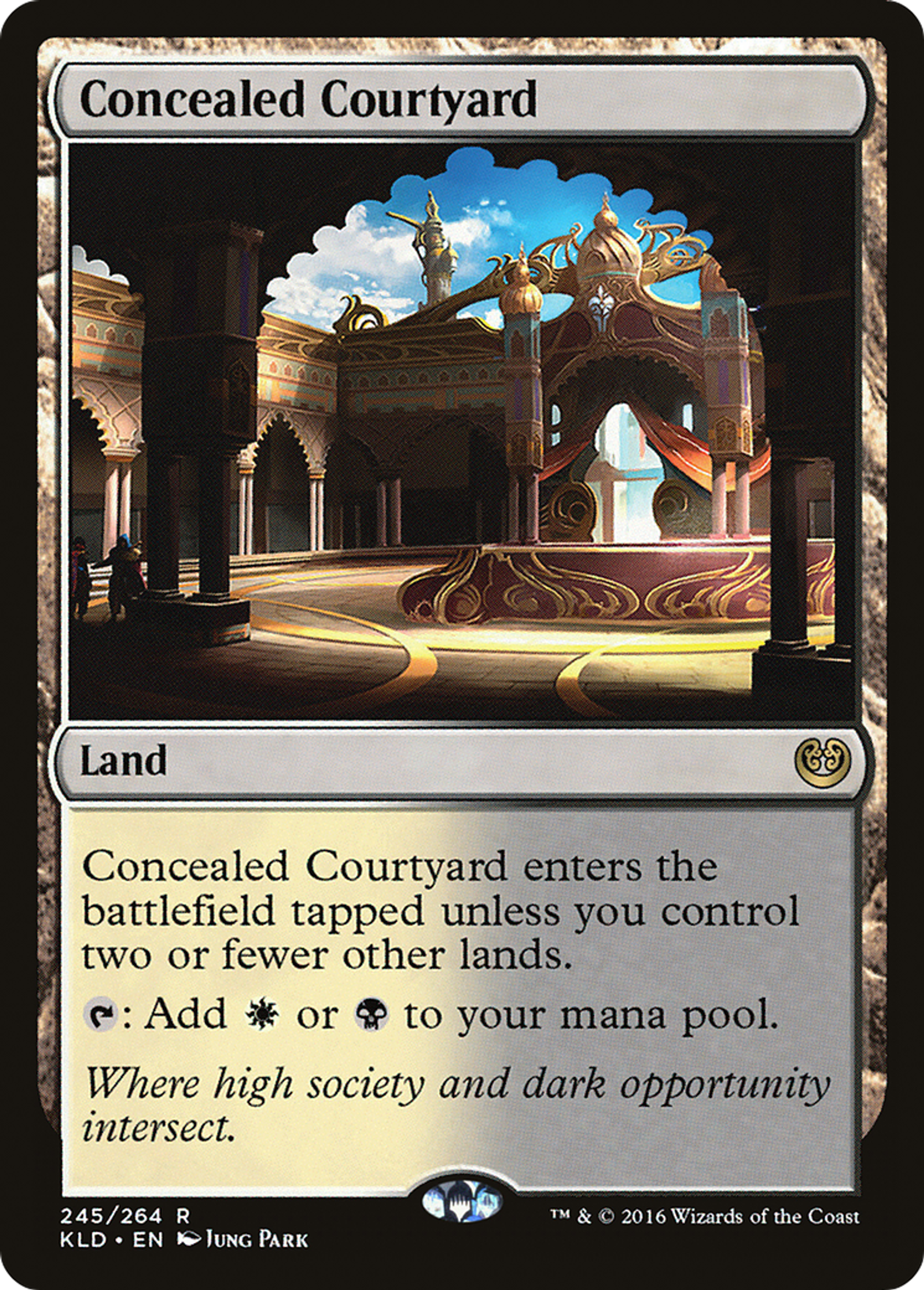 Concealed Courtyard — Kaladesh — Magic: The Gathering