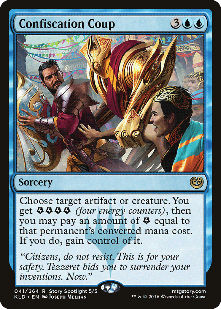Confiscation Coup — Kaladesh — Magic: The Gathering