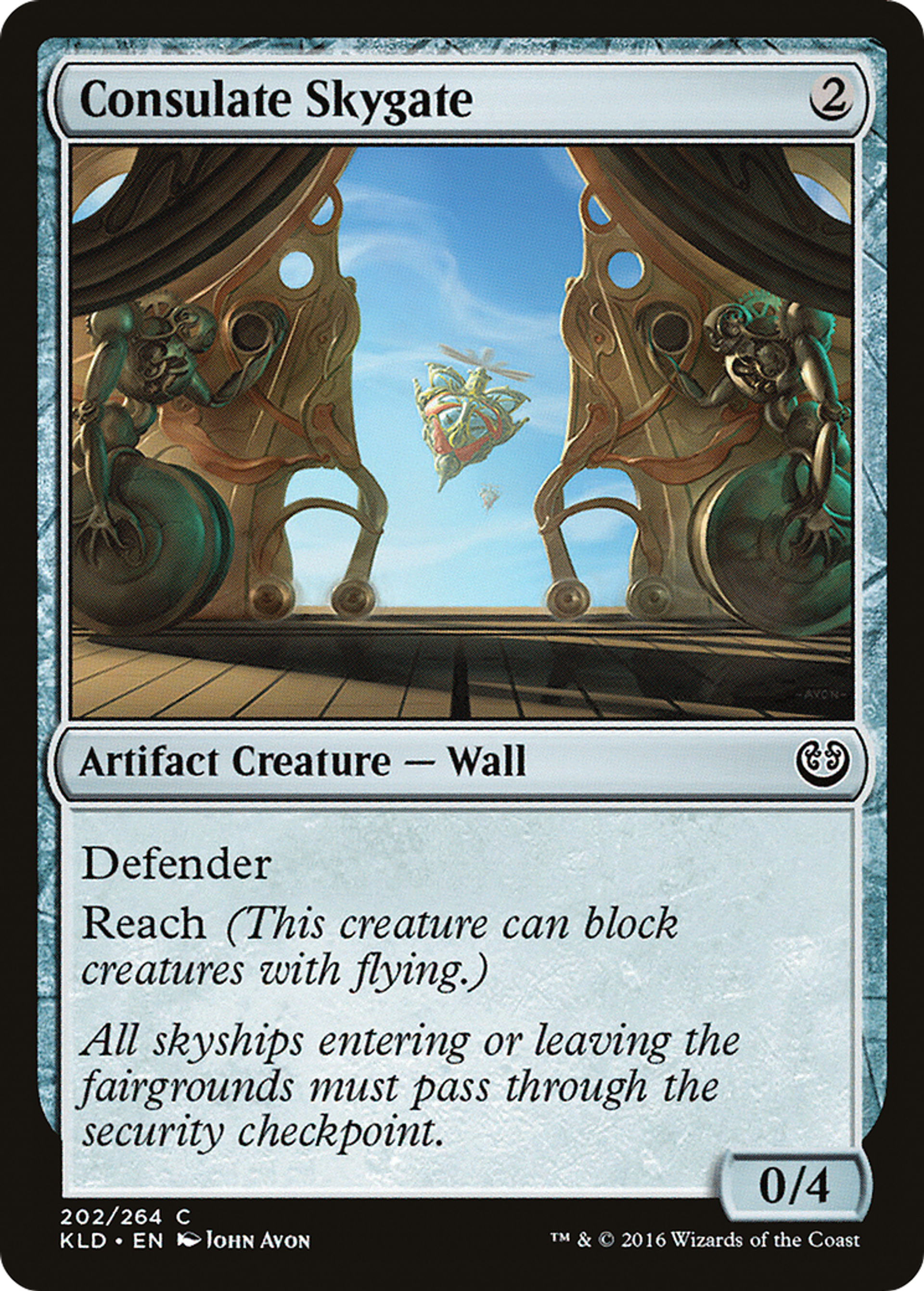 Consulate Skygate — Kaladesh — Magic: The Gathering