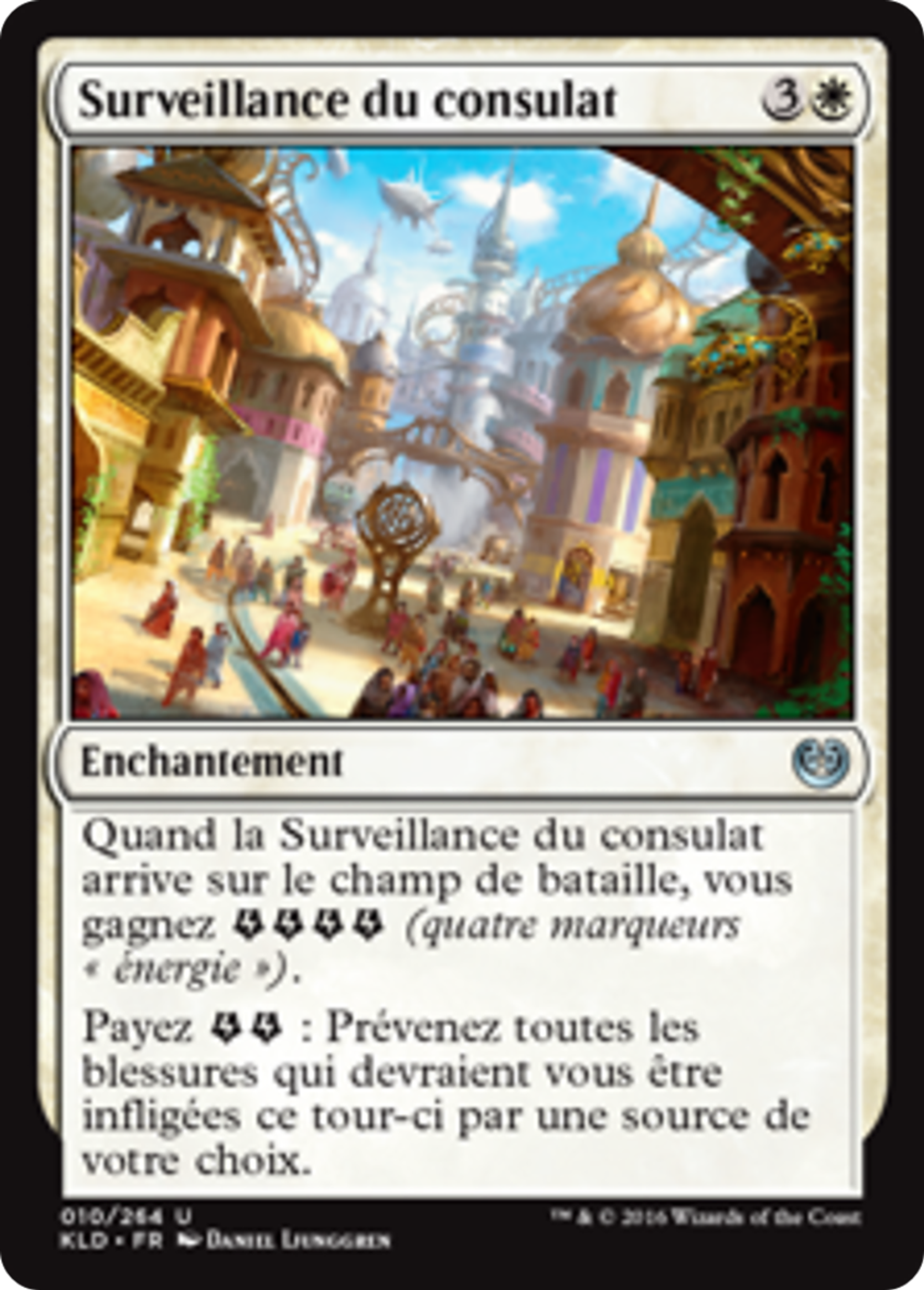 Surveillance du consulat — Kaladesh — Magic: The Gathering