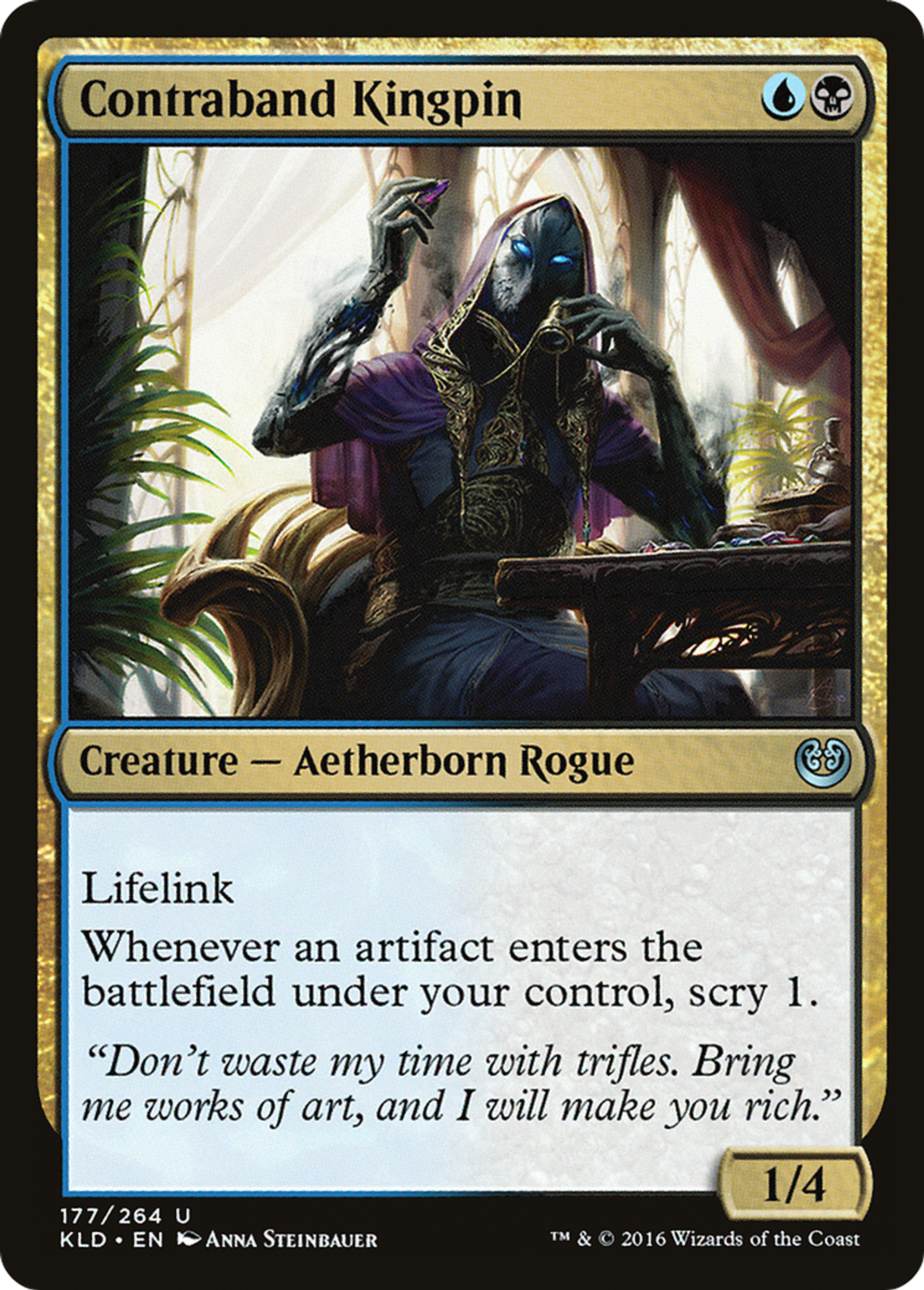 Contraband Kingpin — Kaladesh — Magic: The Gathering