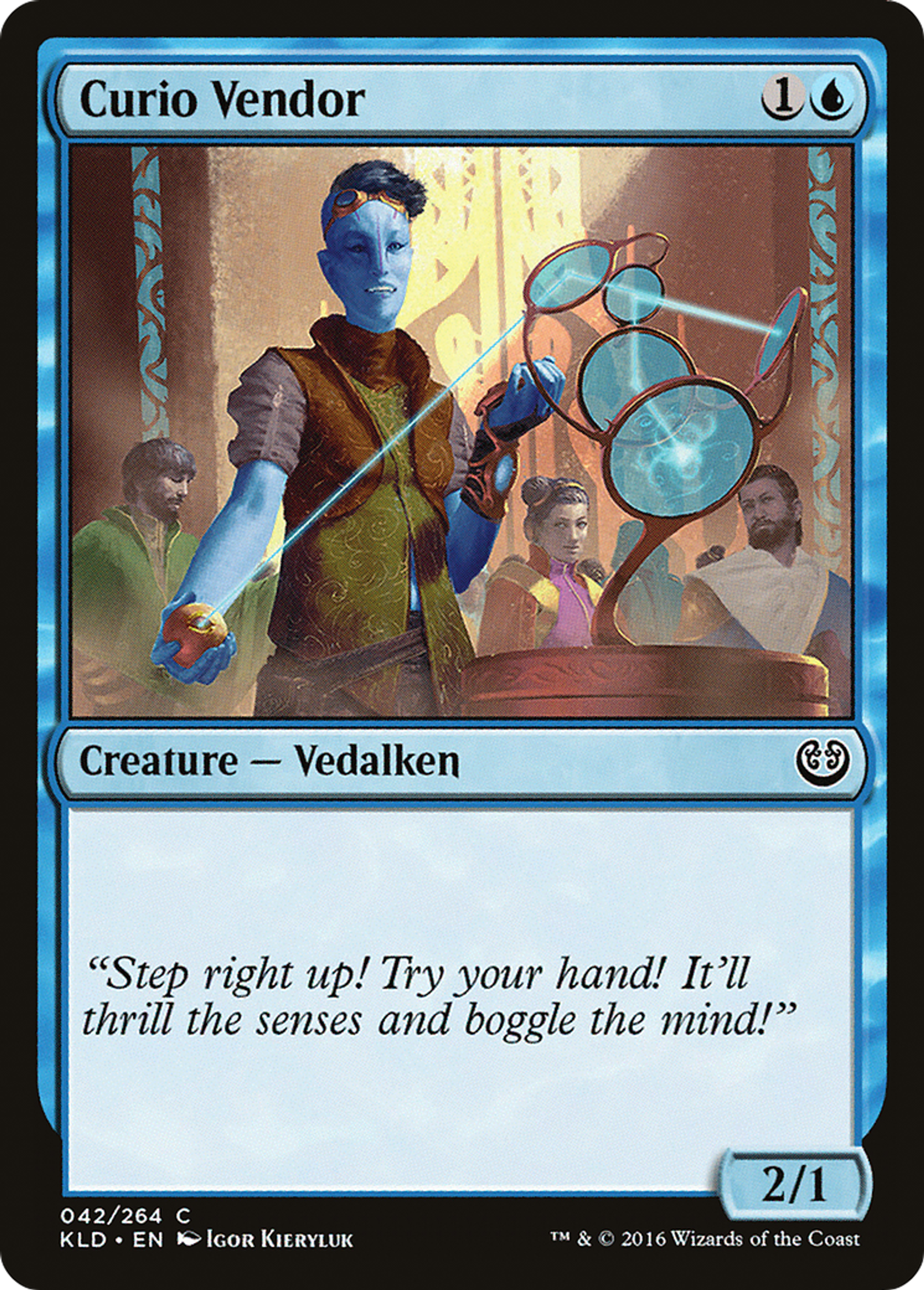 Curio Vendor — Kaladesh — Magic: The Gathering