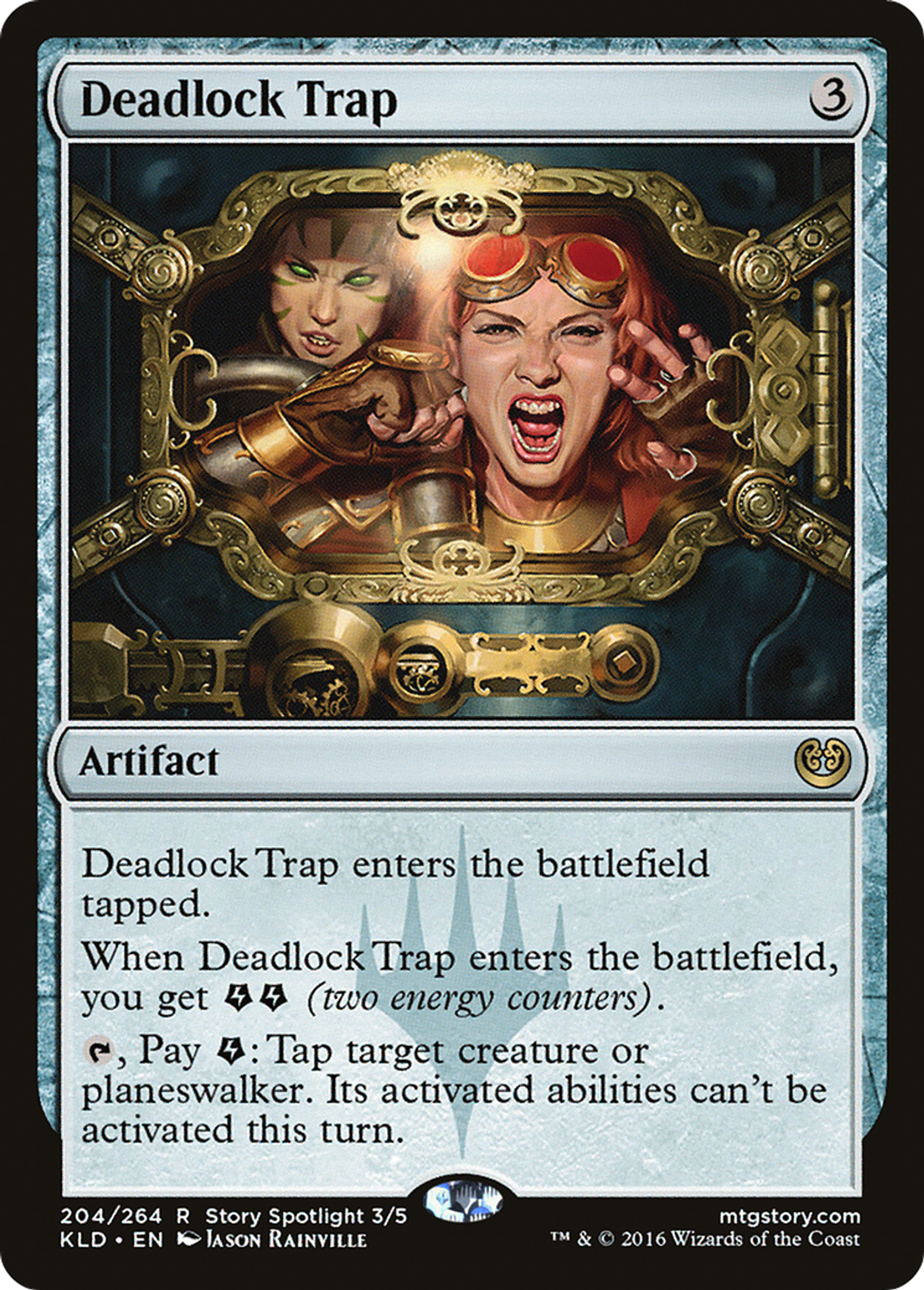 Deadlock Trap — Kaladesh — Magic: The Gathering