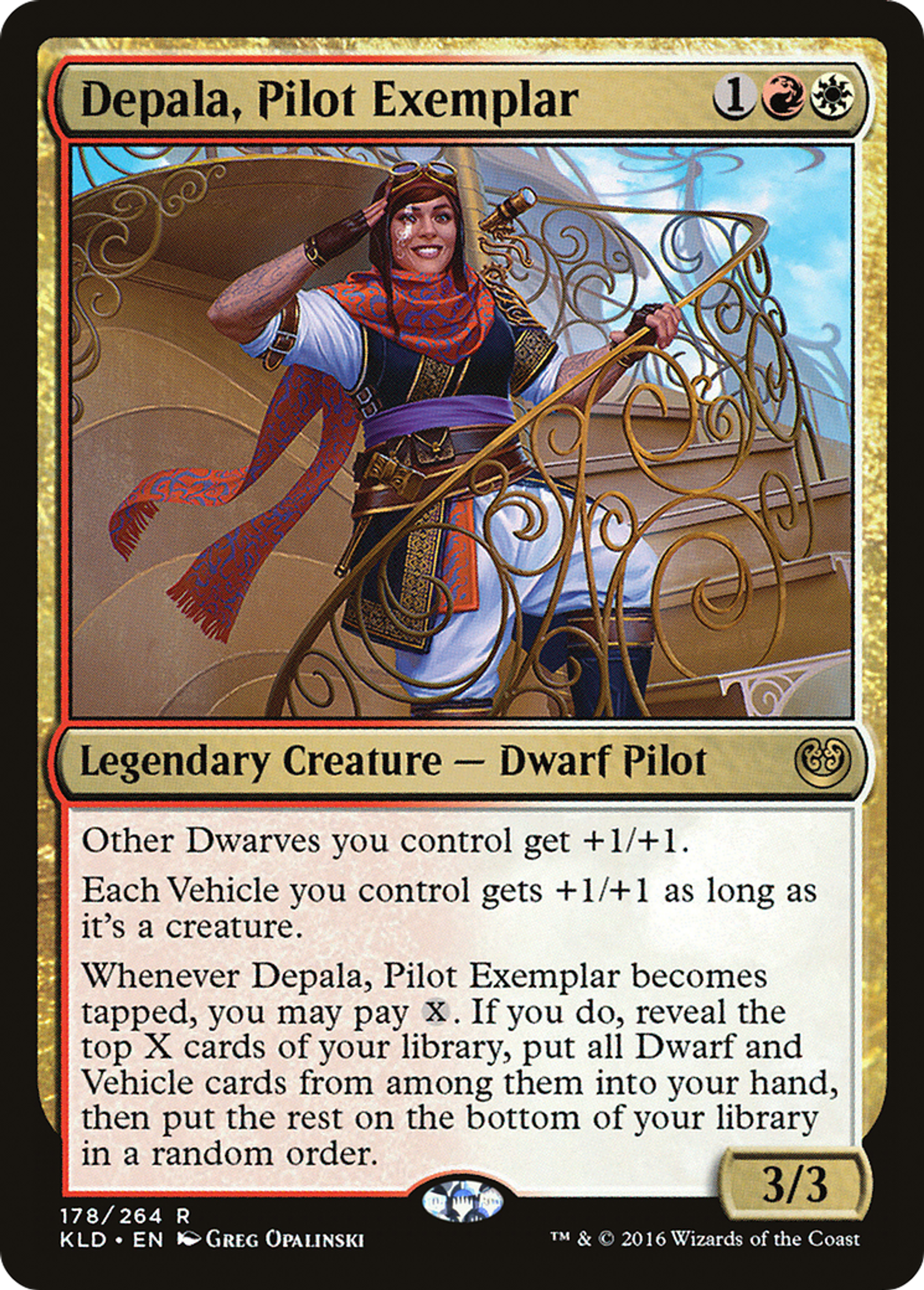 Depala, Pilot Exemplar — Kaladesh — Magic: The Gathering