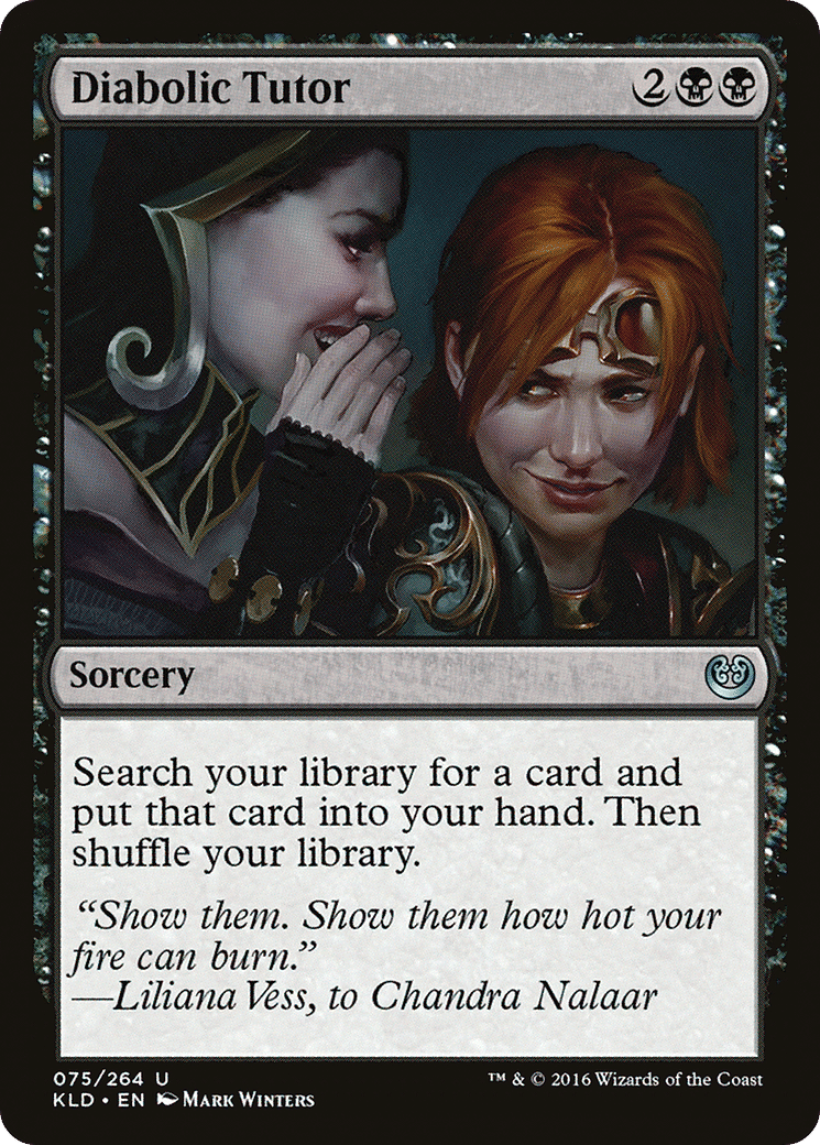 Diabolic Tutor — Kaladesh — Magic: The Gathering