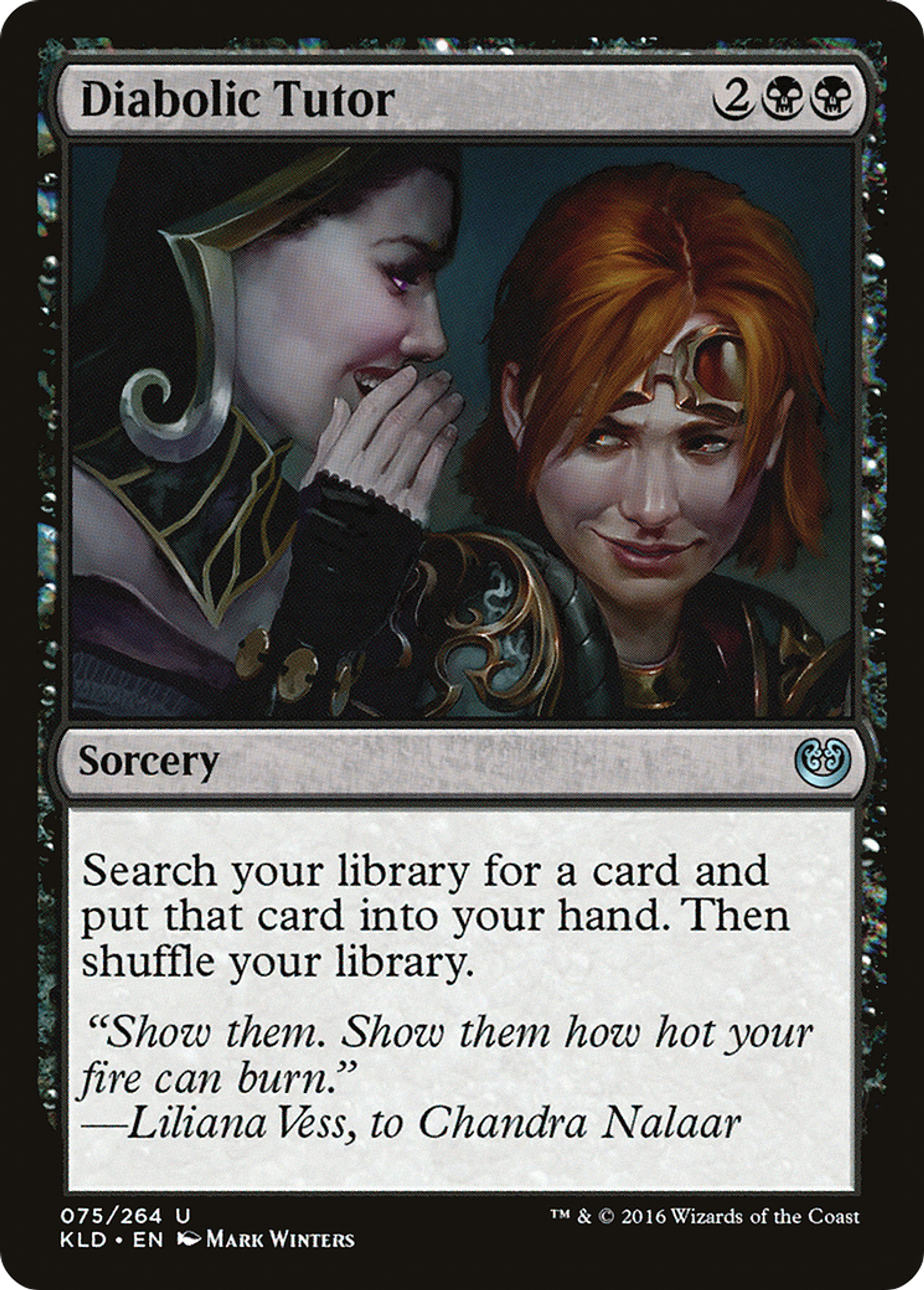 Précepteur démoniaque — Kaladesh — Magic: The Gathering