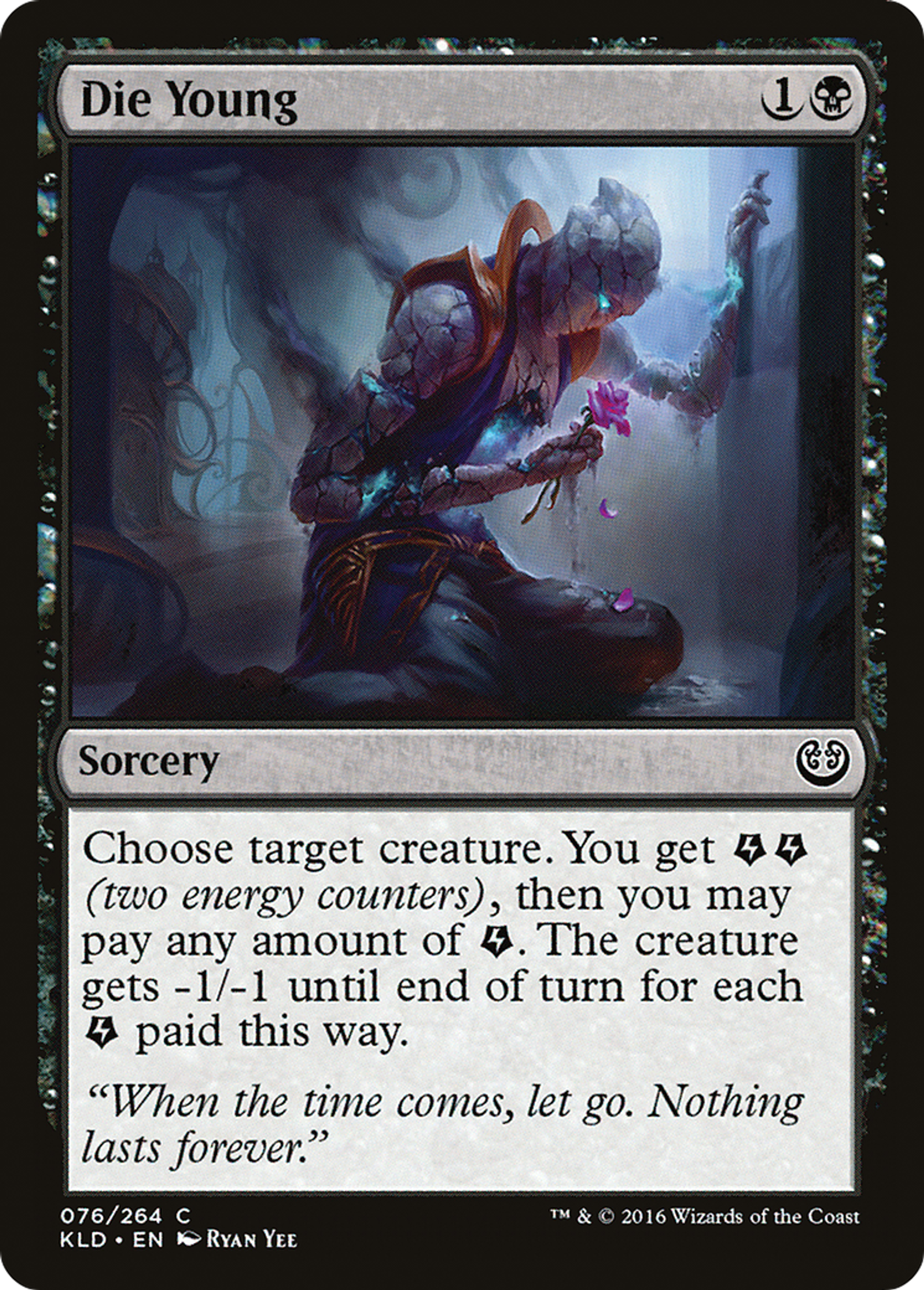 Mourir jeune — Kaladesh — Magic: The Gathering