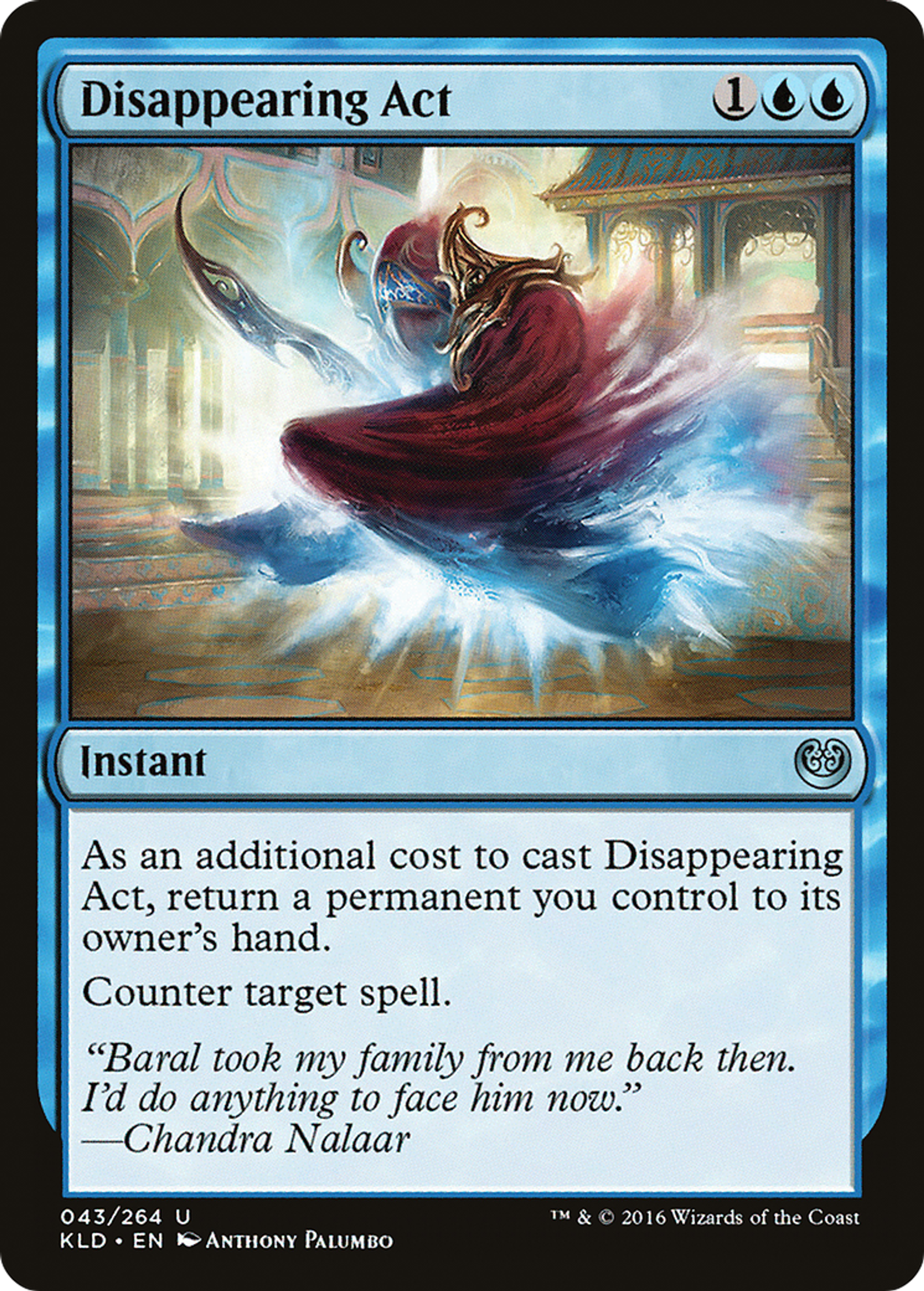 Disappearing Act — Kaladesh — Magic: The Gathering