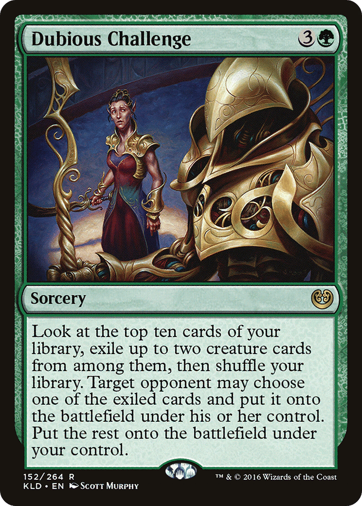 Dubious Challenge — Kaladesh — Magic: The Gathering