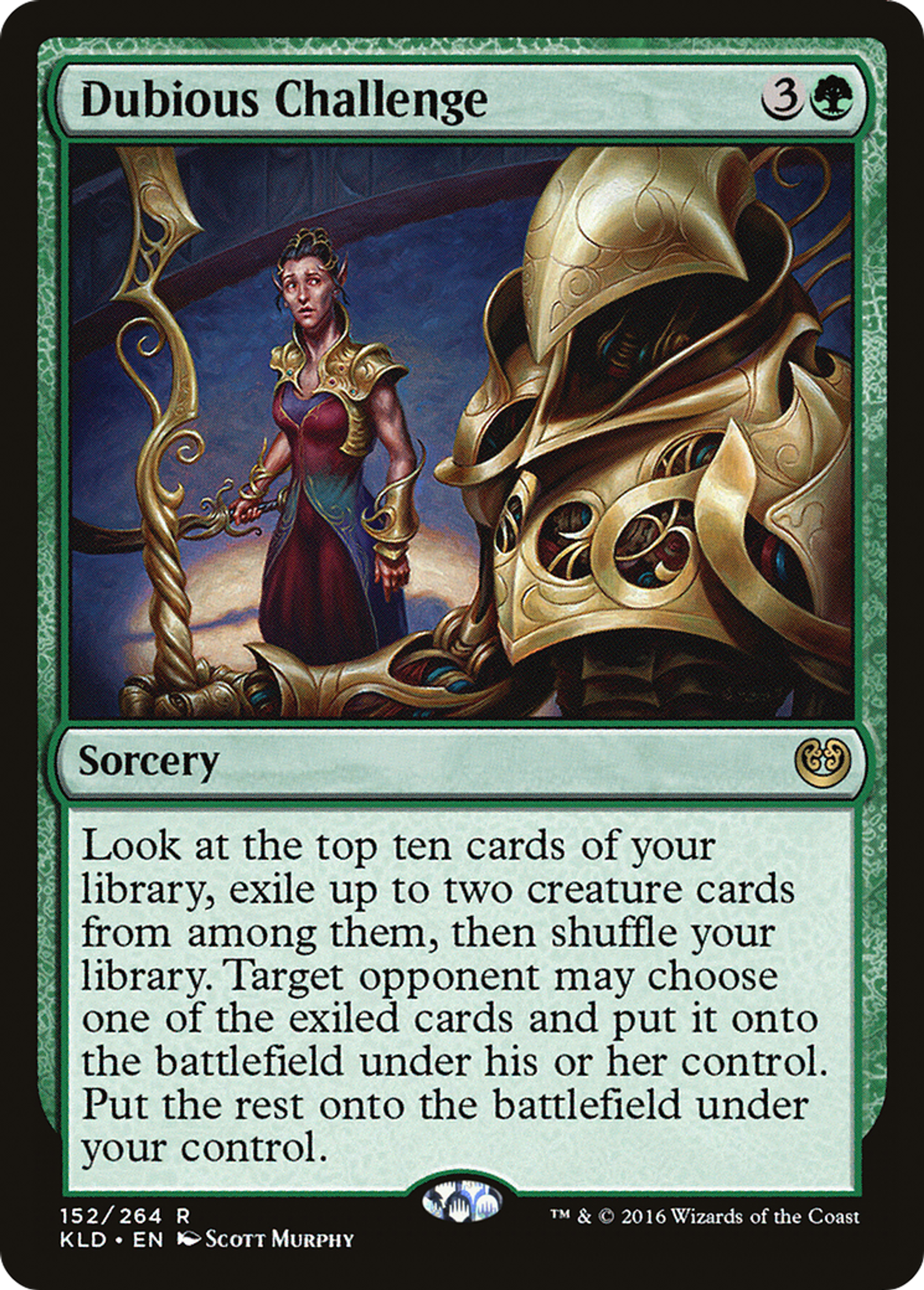Dubious Challenge — Kaladesh — Magic: The Gathering