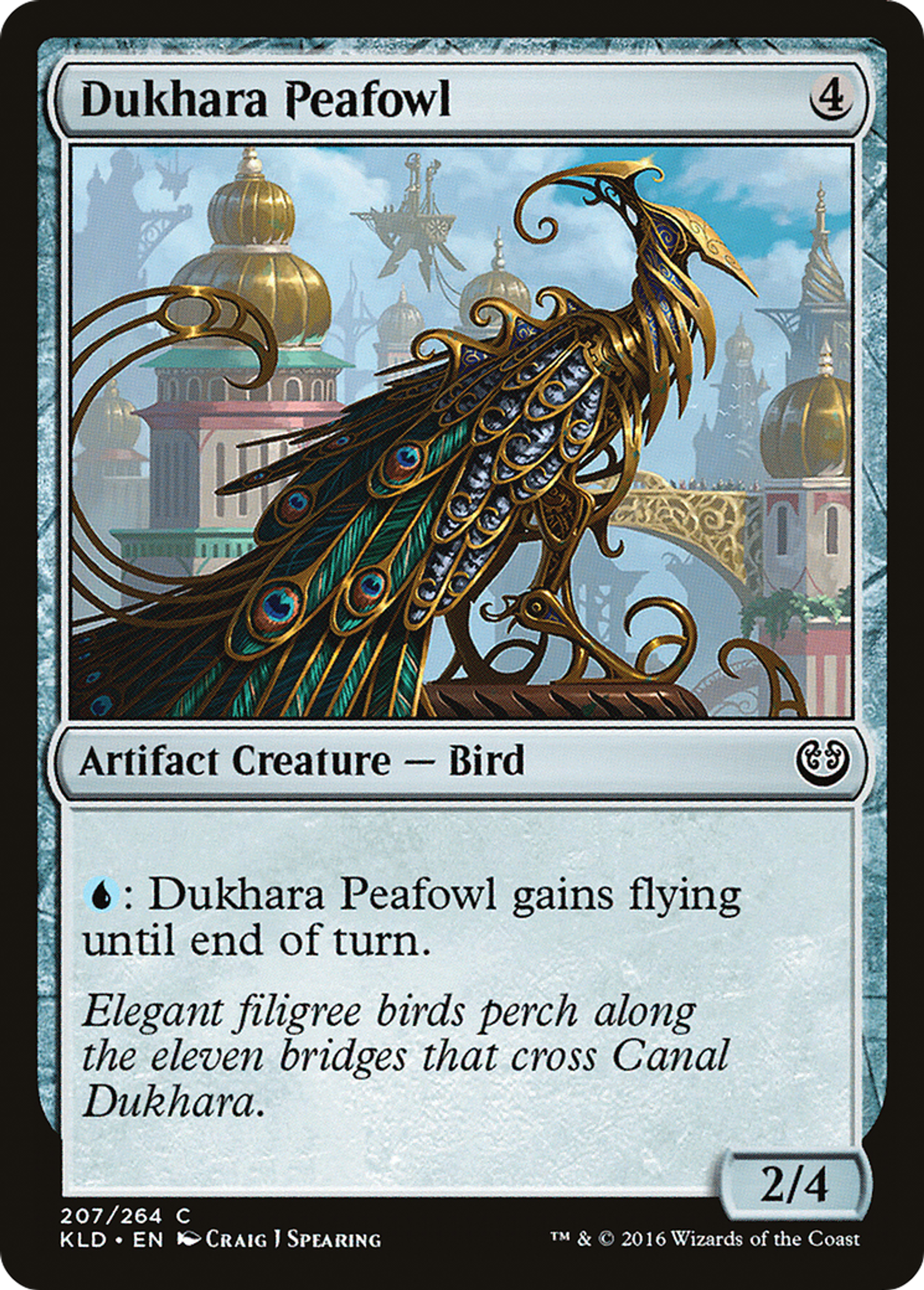Dukhara Peafowl — Kaladesh — Magic: The Gathering