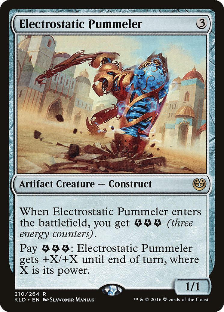 Electrostatic Pummeler — Kaladesh — Magic: The Gathering