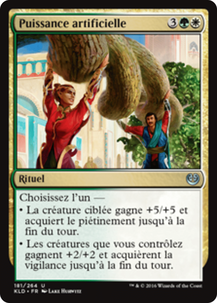 Puissance artificielle — Kaladesh — Magic: The Gathering