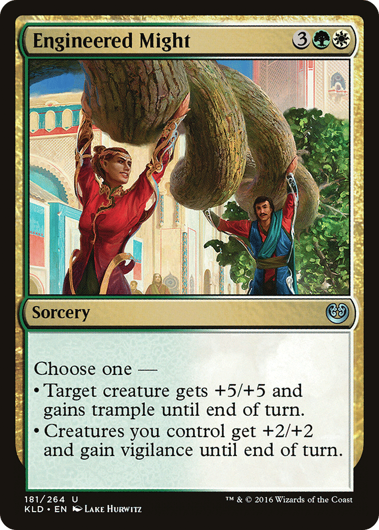 Engineered Might — Kaladesh — Magic: The Gathering