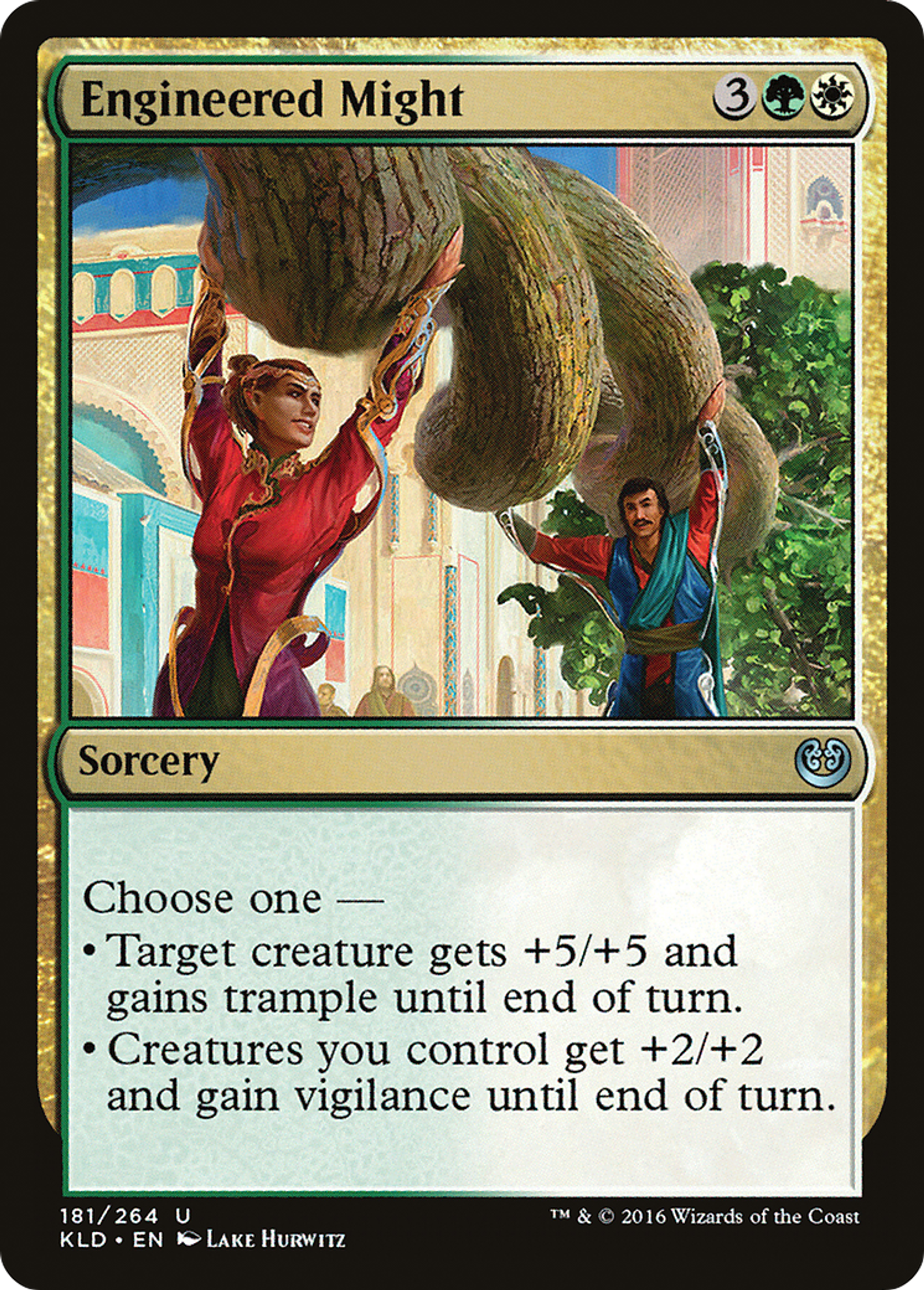 Engineered Might — Kaladesh — Magic: The Gathering