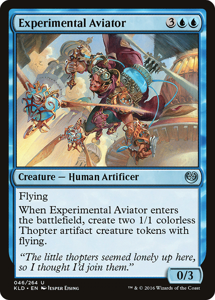Experimental Aviator — Kaladesh — Magic: The Gathering