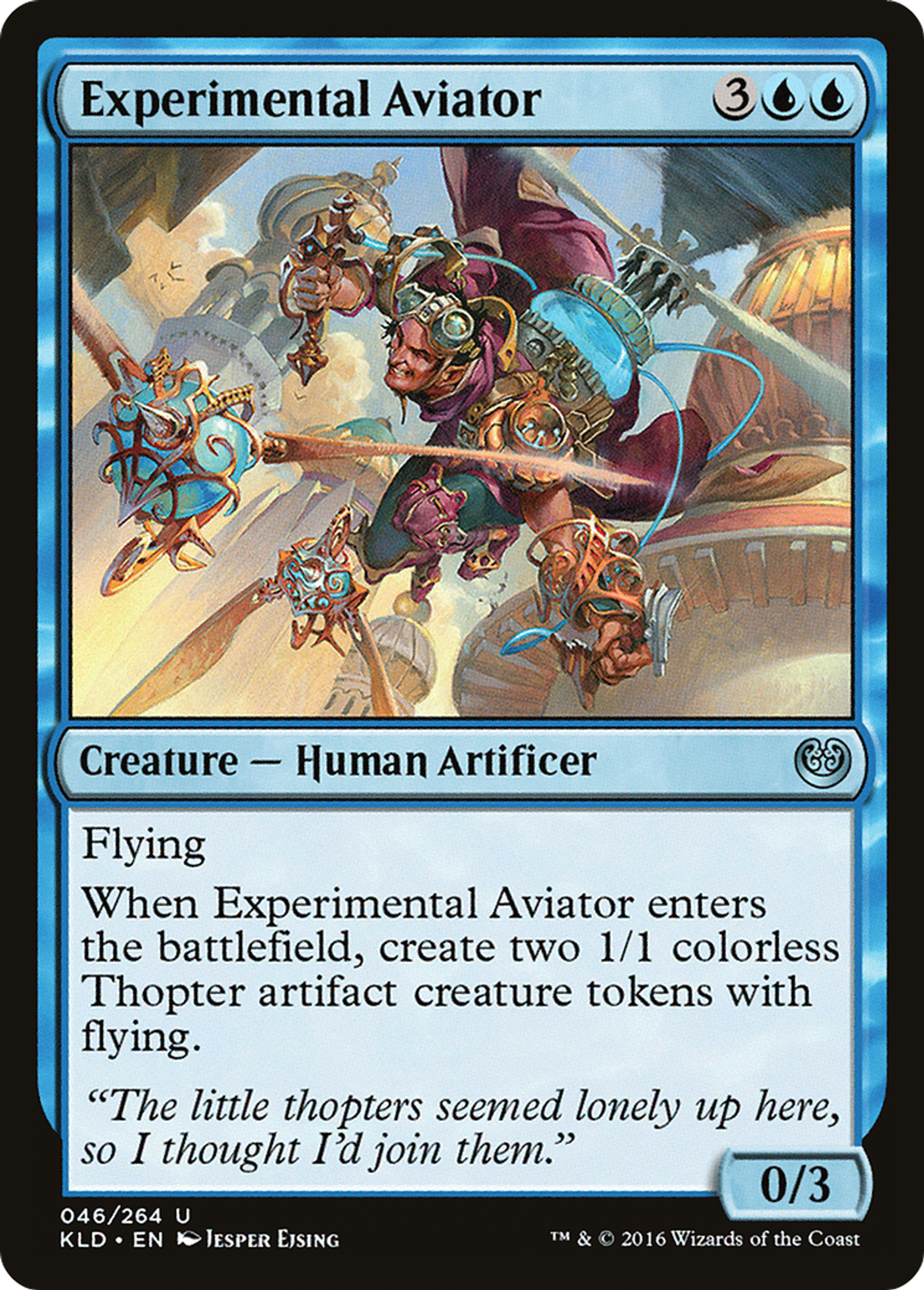 Experimental Aviator — Kaladesh — Magic: The Gathering