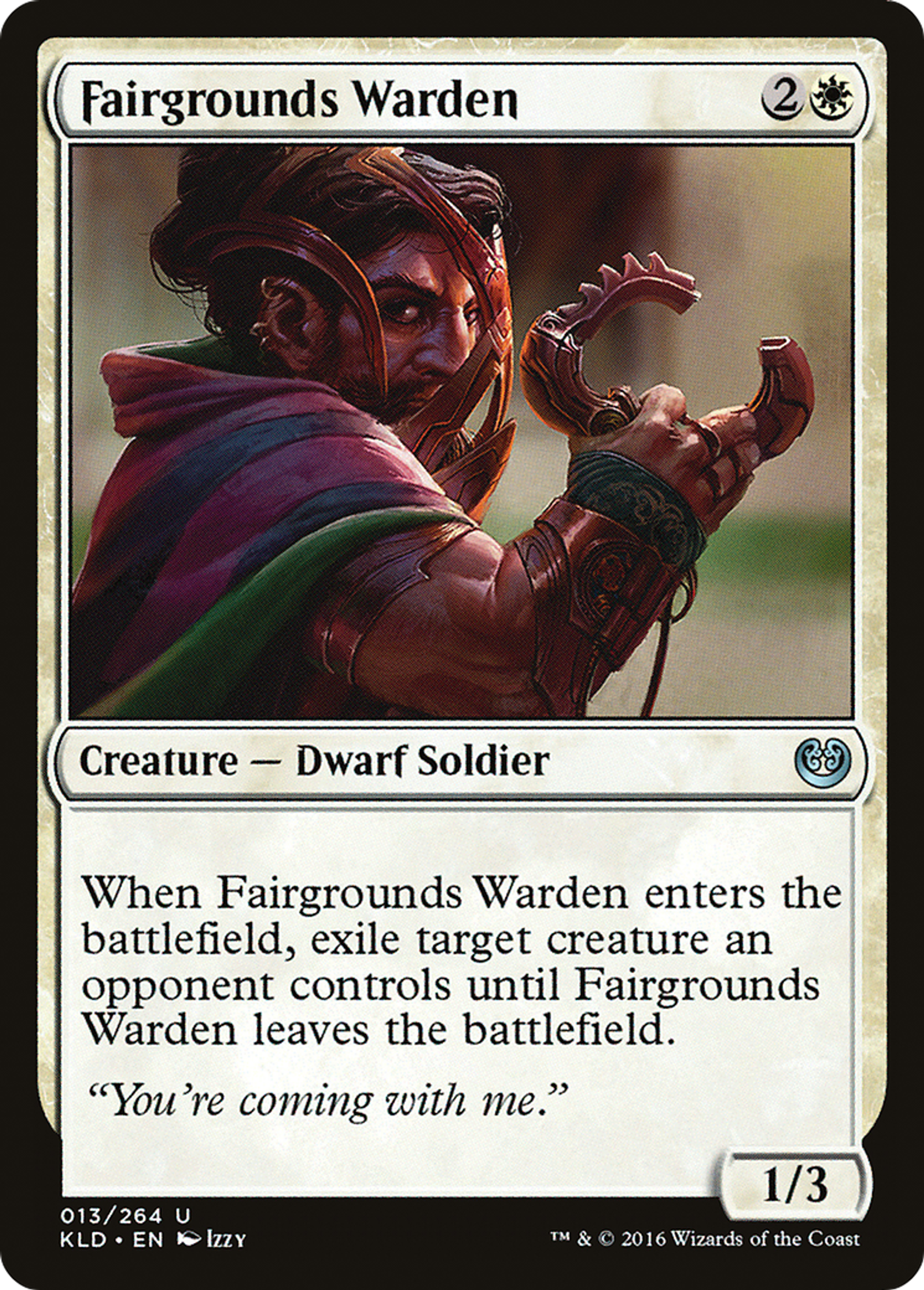 Fairgrounds Warden — Kaladesh — Magic: The Gathering