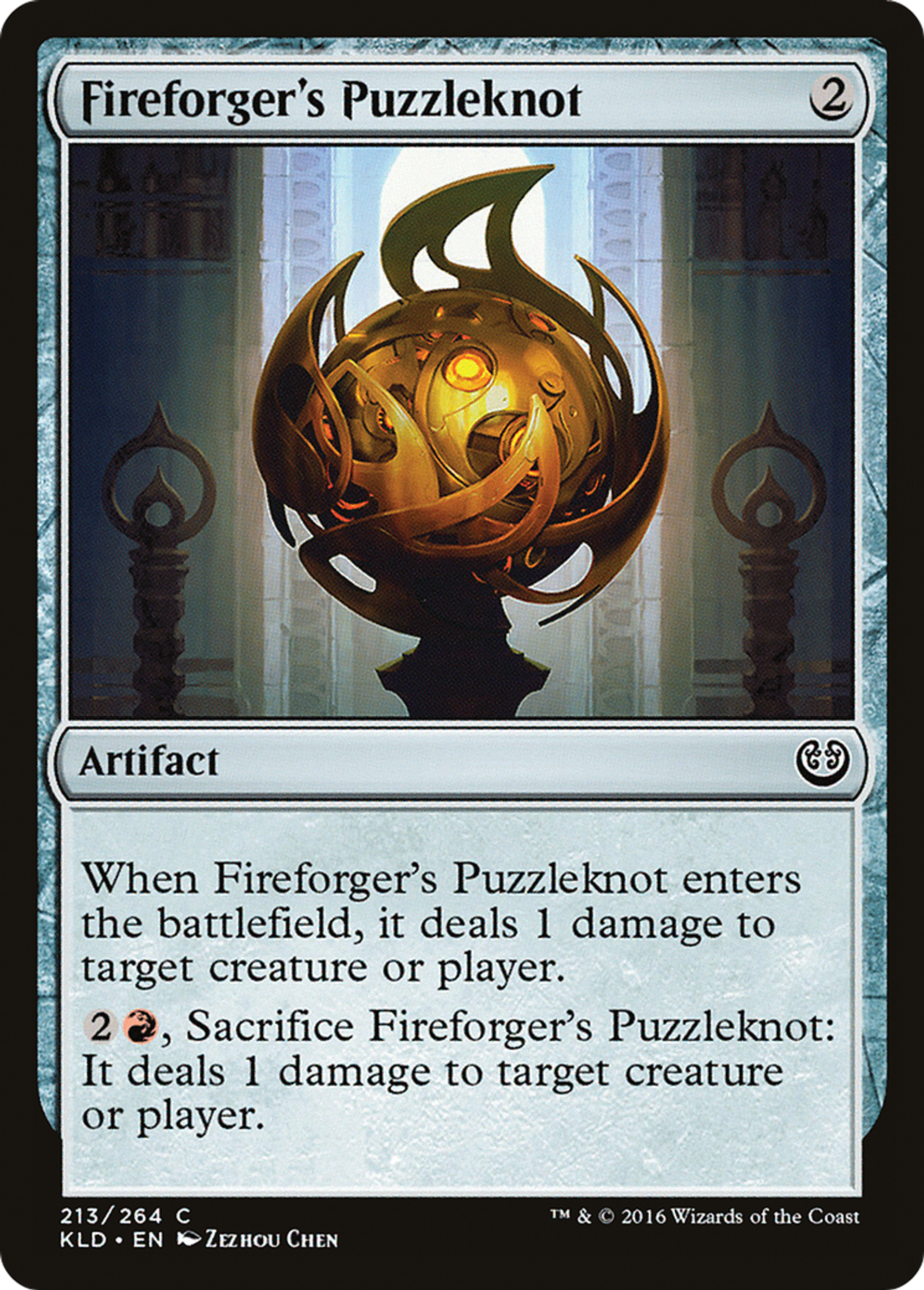 Fireforger's Puzzleknot — Kaladesh — Magic: The Gathering