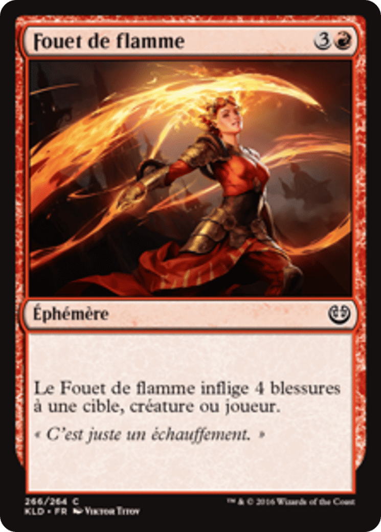 Fouet de flamme — Kaladesh — Magic: The Gathering