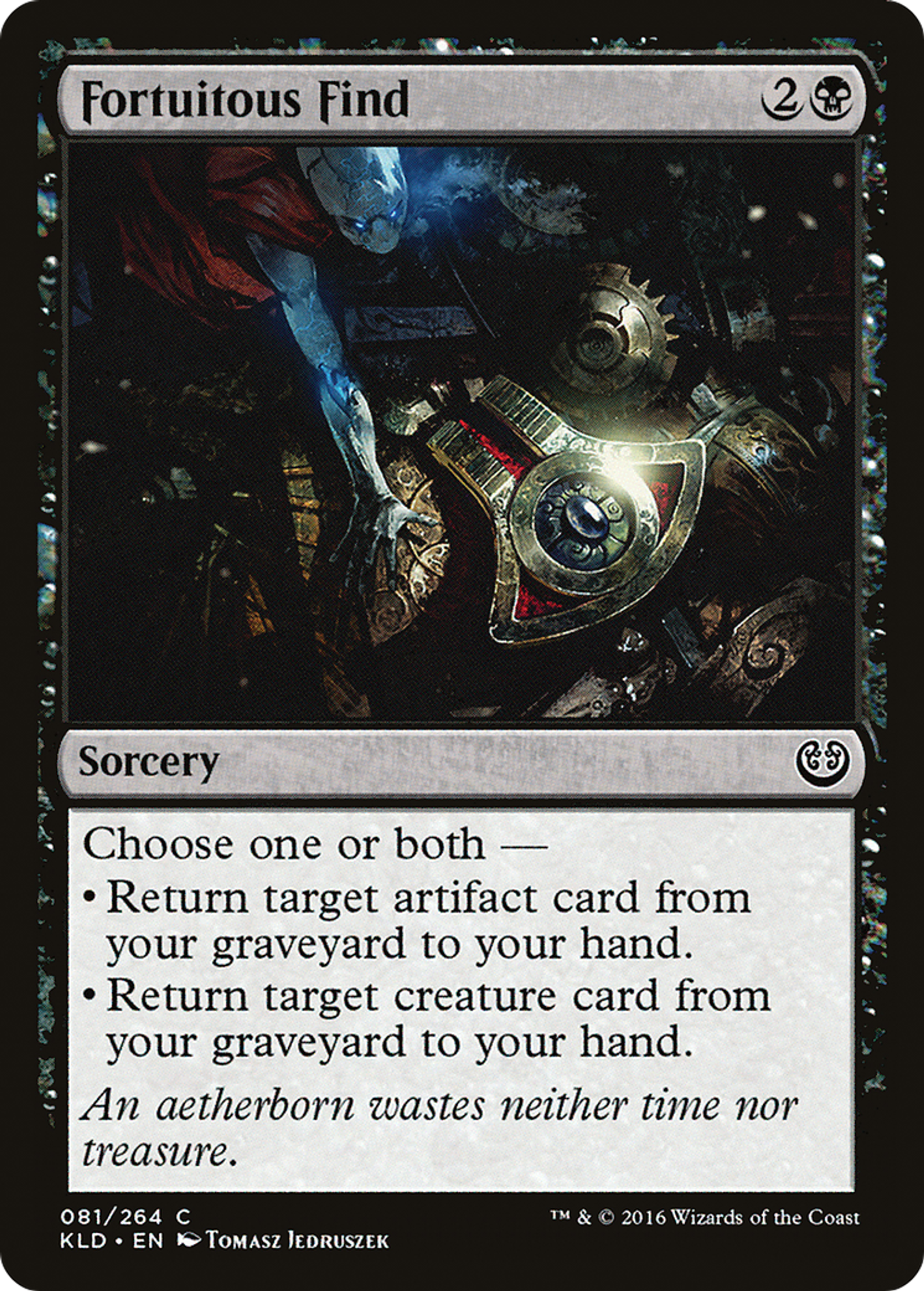 Découverte fortuite — Kaladesh — Magic: The Gathering