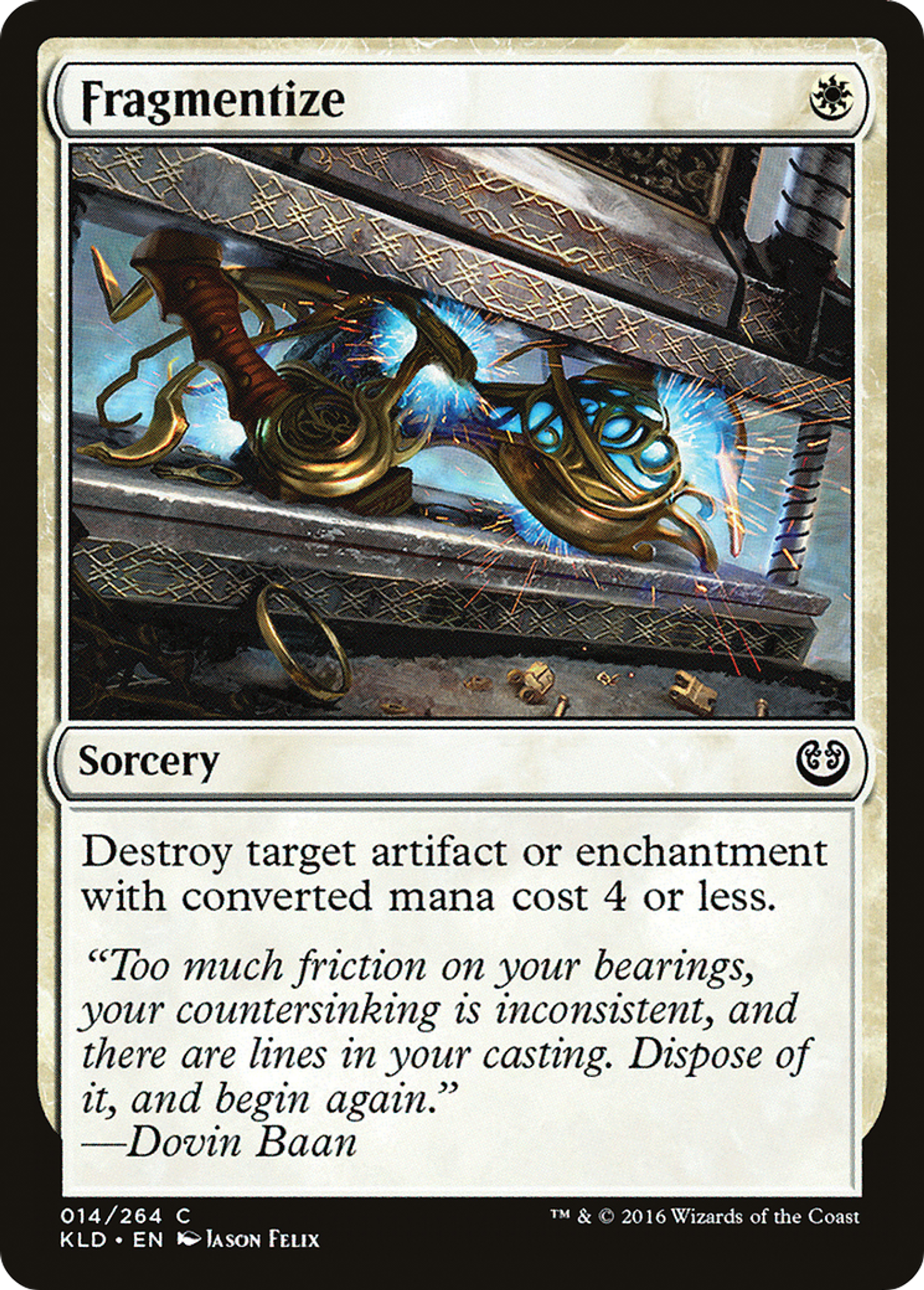 Fragmentize — Kaladesh — Magic: The Gathering