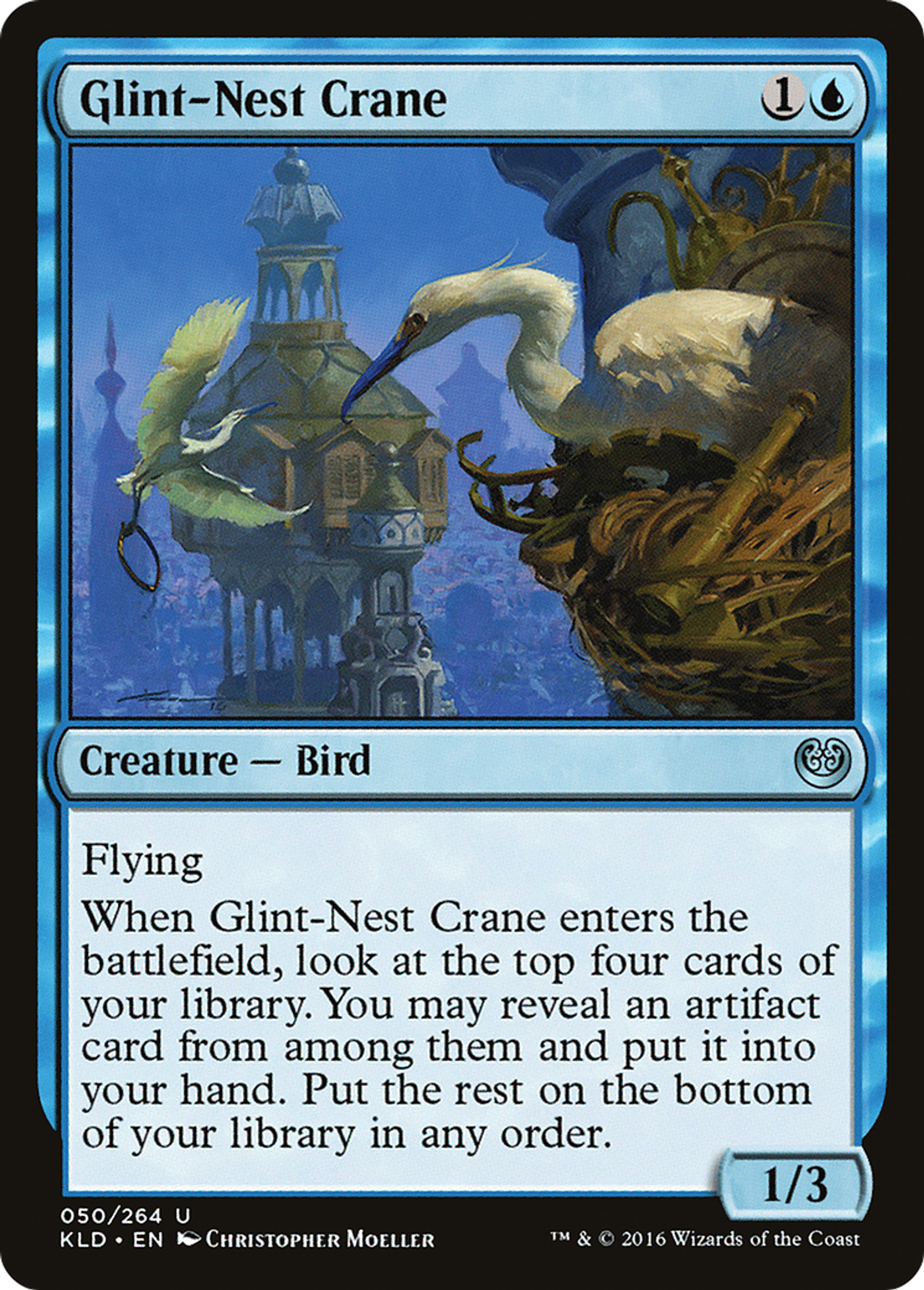 Glint-Nest Crane — Kaladesh — Magic: The Gathering