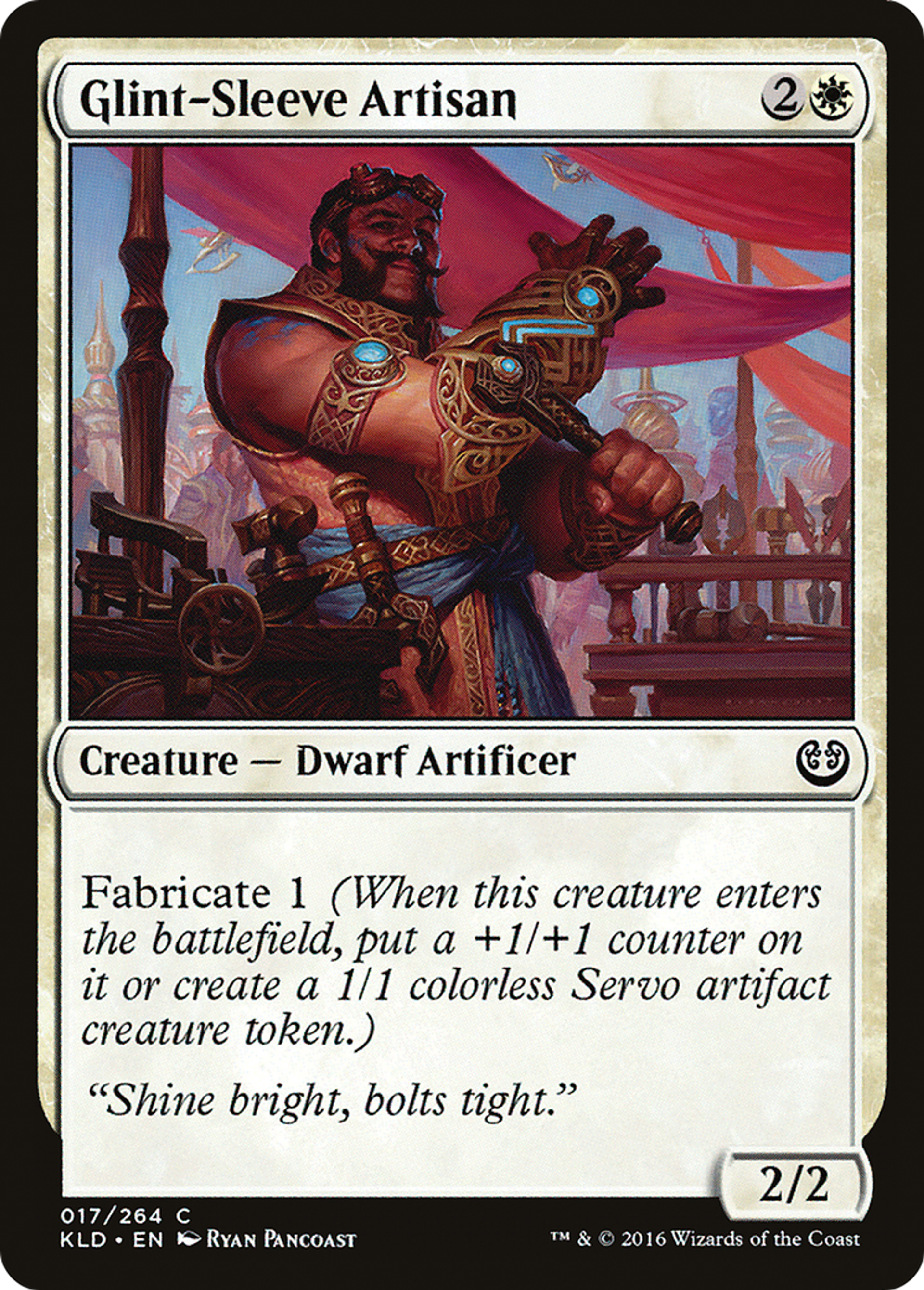 Glint-Sleeve Artisan — Kaladesh — Magic: The Gathering